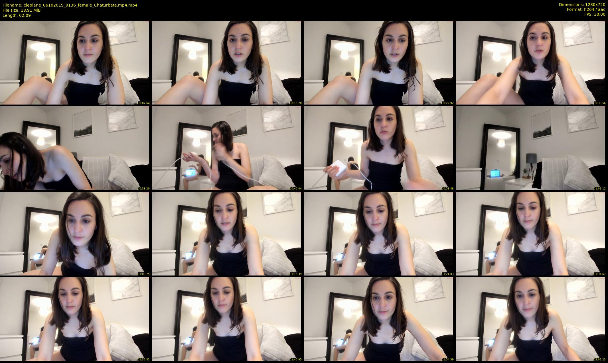 cleolane — 3 minute Chaturbate female cam show recording, 720p, Oct 6, 2019