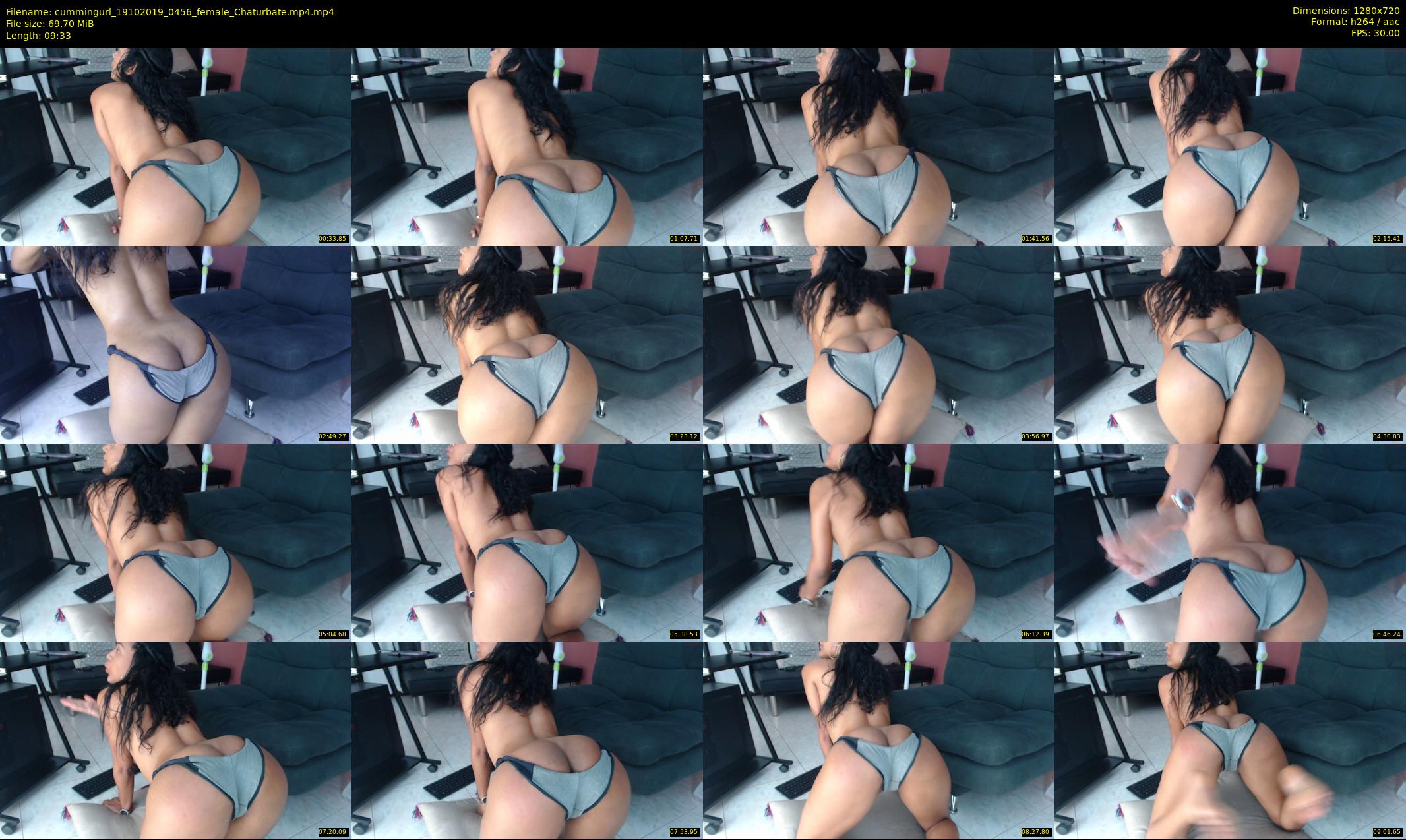 cummingurl — 10 minute Chaturbate couple cam show recording, 720p, Oct 19, 2019