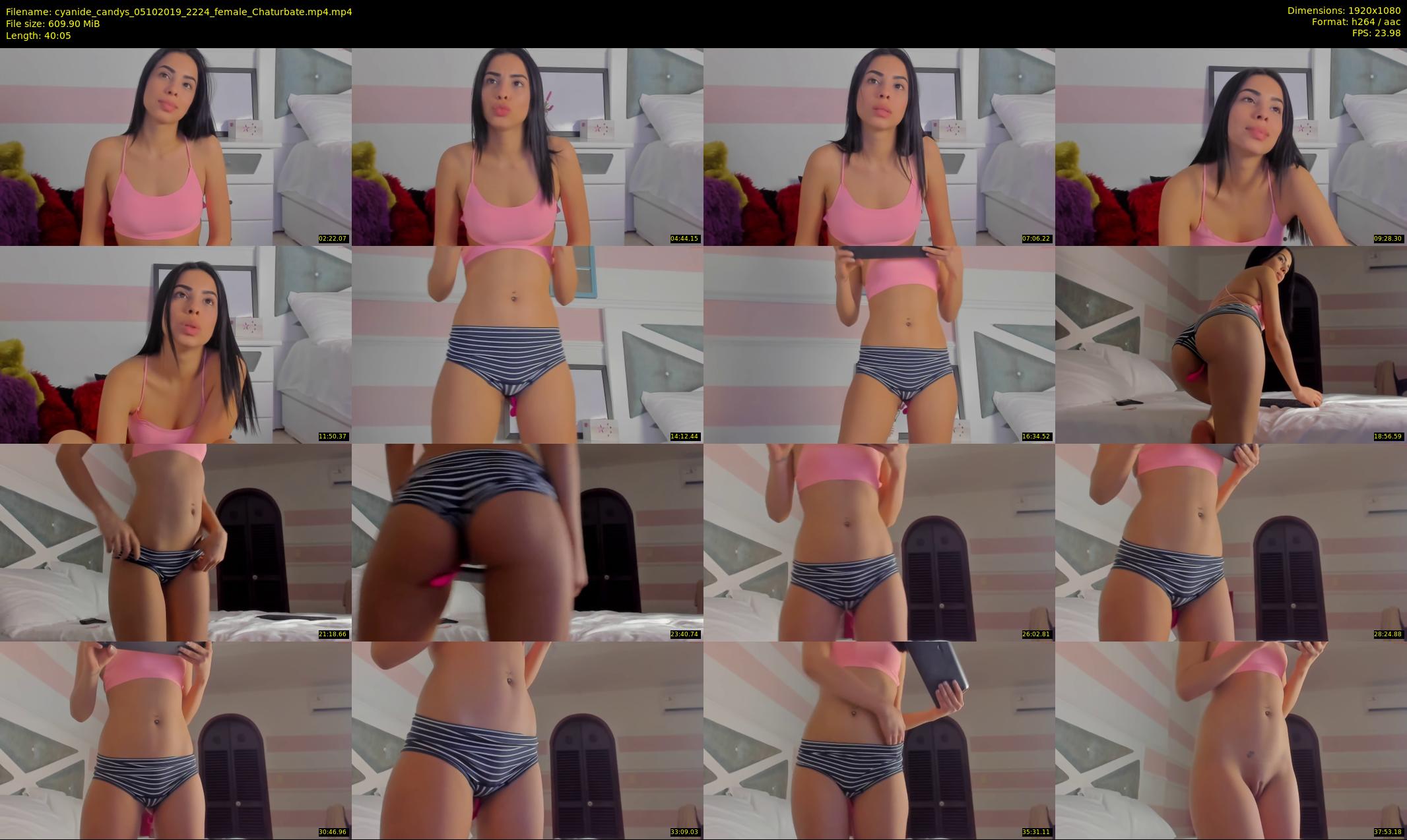 cyanide_candys — 41 minute Chaturbate female cam show recording, 1080p, Oct 5, 2019
