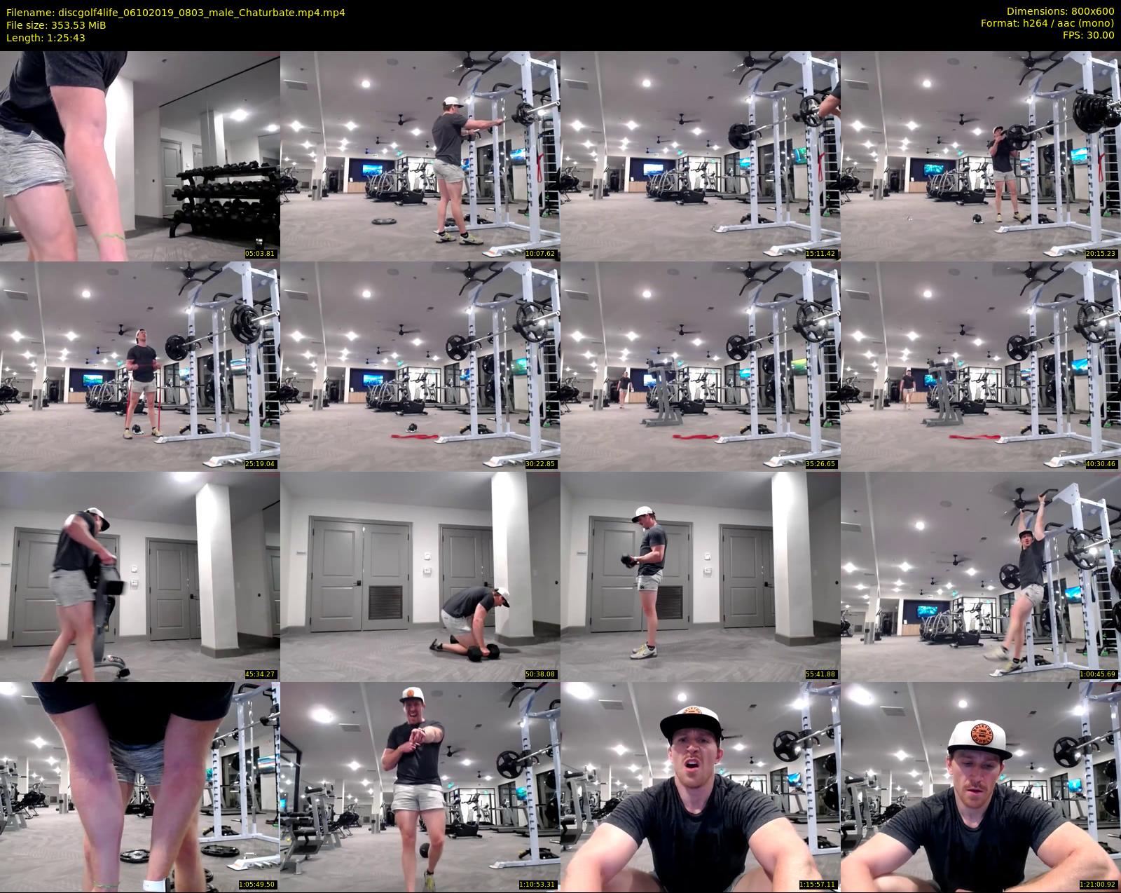 discgolf4life — 86 minute Chaturbate male cam show recording, 480p, Oct 6, 2019
