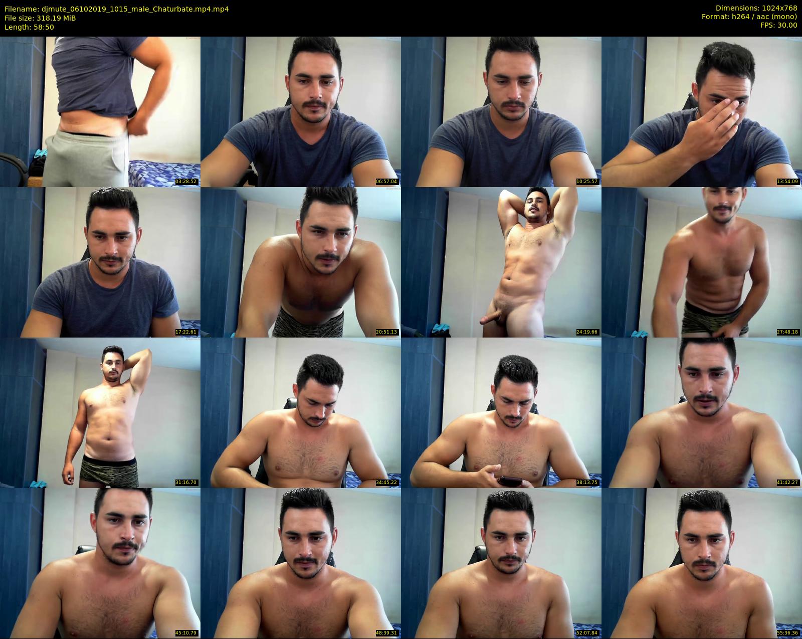 djmute — 59 minute Chaturbate male cam show recording, 720p, Oct 6, 2019