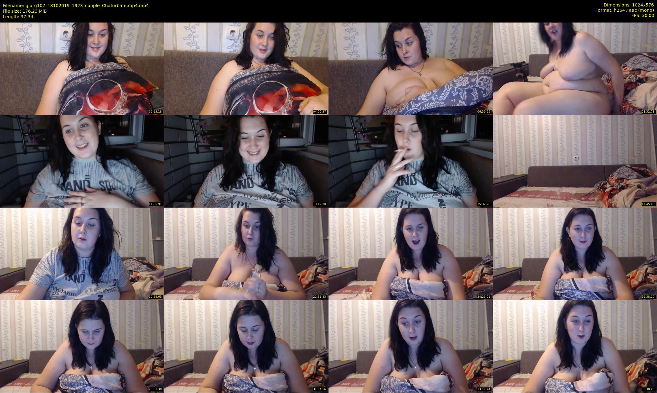 giorg107 — 38 minute Chaturbate couple cam show recording, 480p, Oct 18, 2019