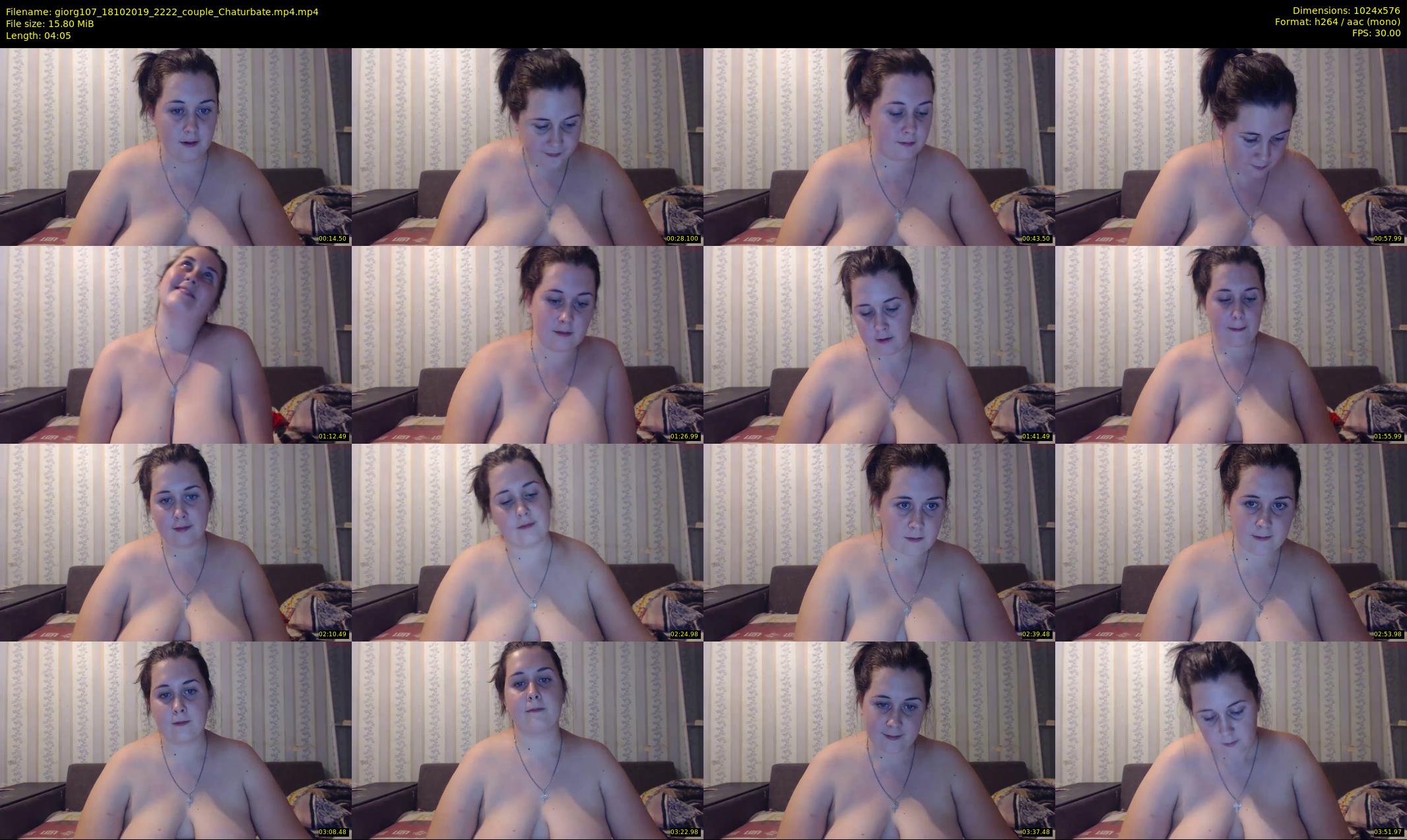 giorg107 — 5 minute Chaturbate couple cam show recording, 480p, Oct 18, 2019