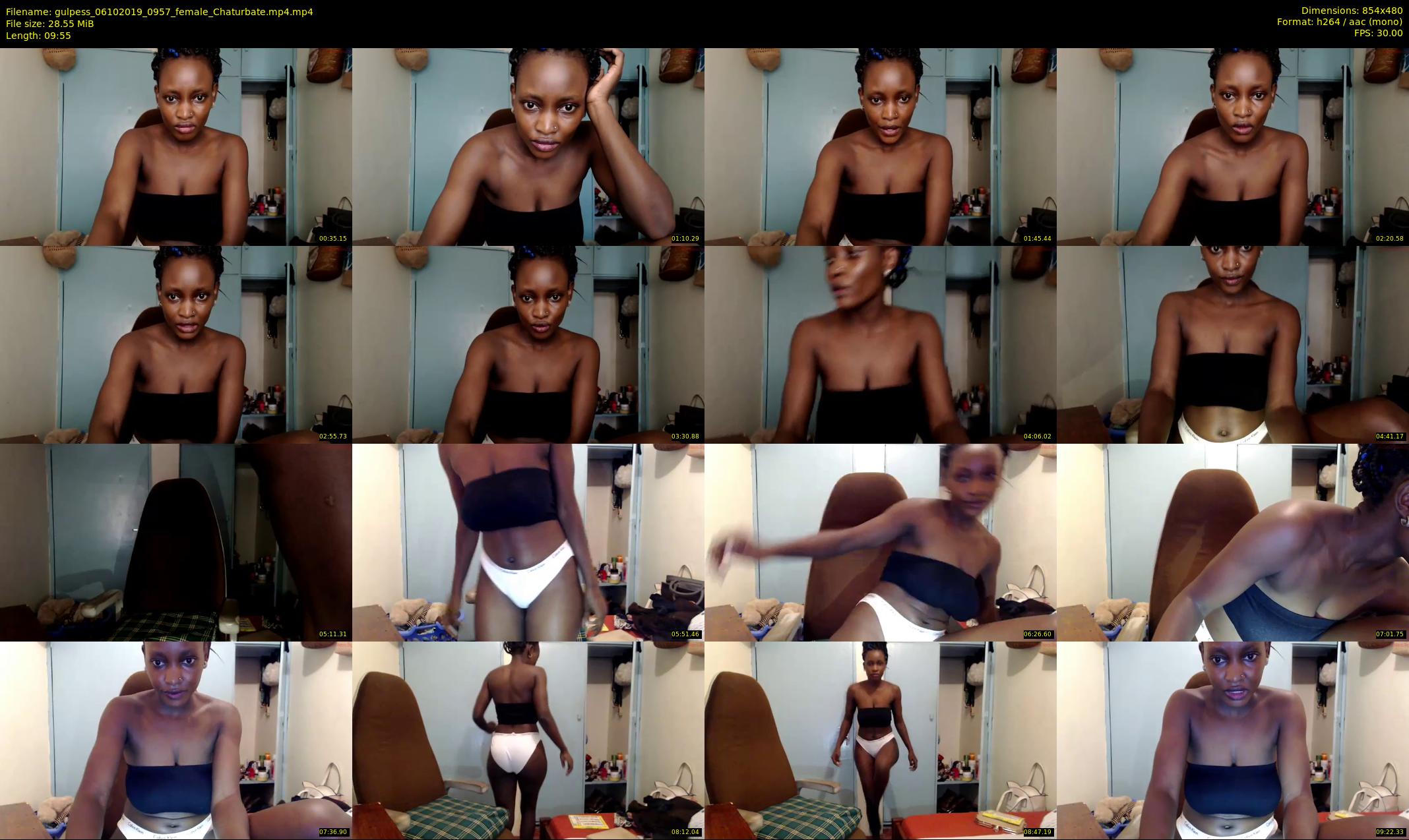 gulpess — 10 minute Chaturbate female cam show recording, 480p, Oct 6, 2019
