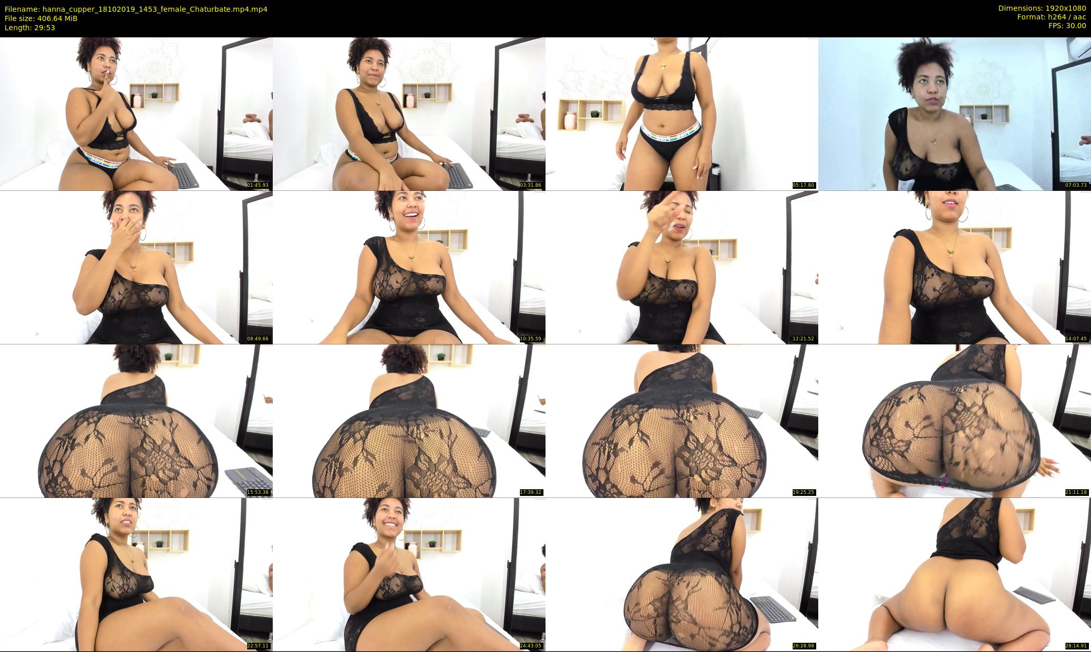 hanna_cupper — 30 minute Chaturbate female cam show recording, 1080p, Oct 18, 2019