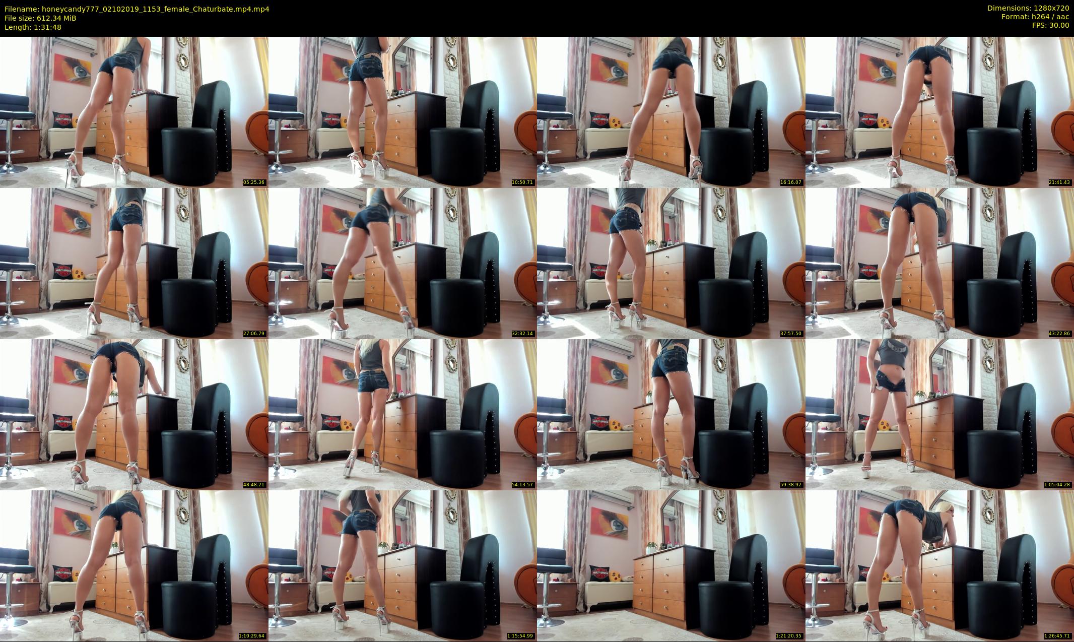 honeycandy777 — 92 minute Chaturbate couple cam show recording, 720p, Oct 2, 2019