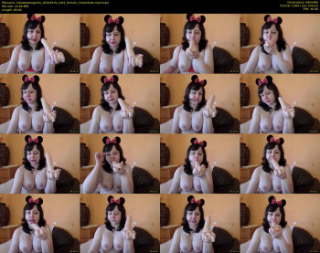 hotsweetangel4u — 8 minute Chaturbate female cam show recording, 480p, Oct 18, 2019