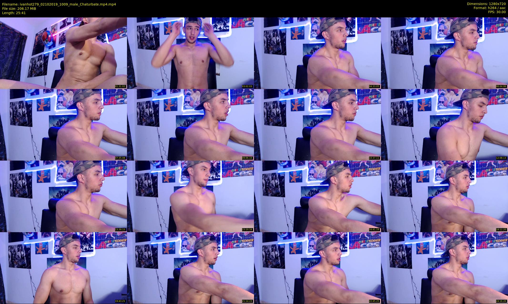 ivanhot279 — 26 minute Chaturbate male cam show recording, 720p, Oct 2, 2019