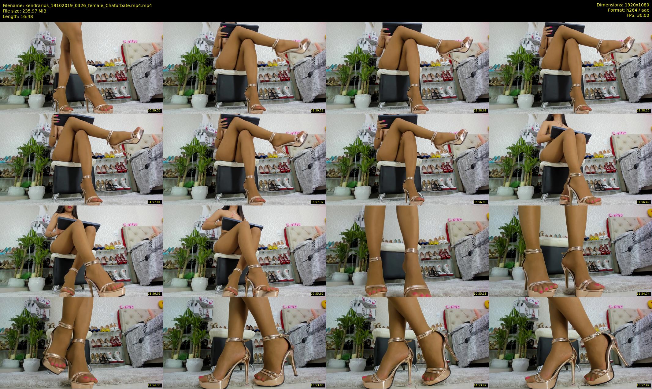 kendrarios — 17 minute Chaturbate female cam show recording, 1080p, Oct 19, 2019