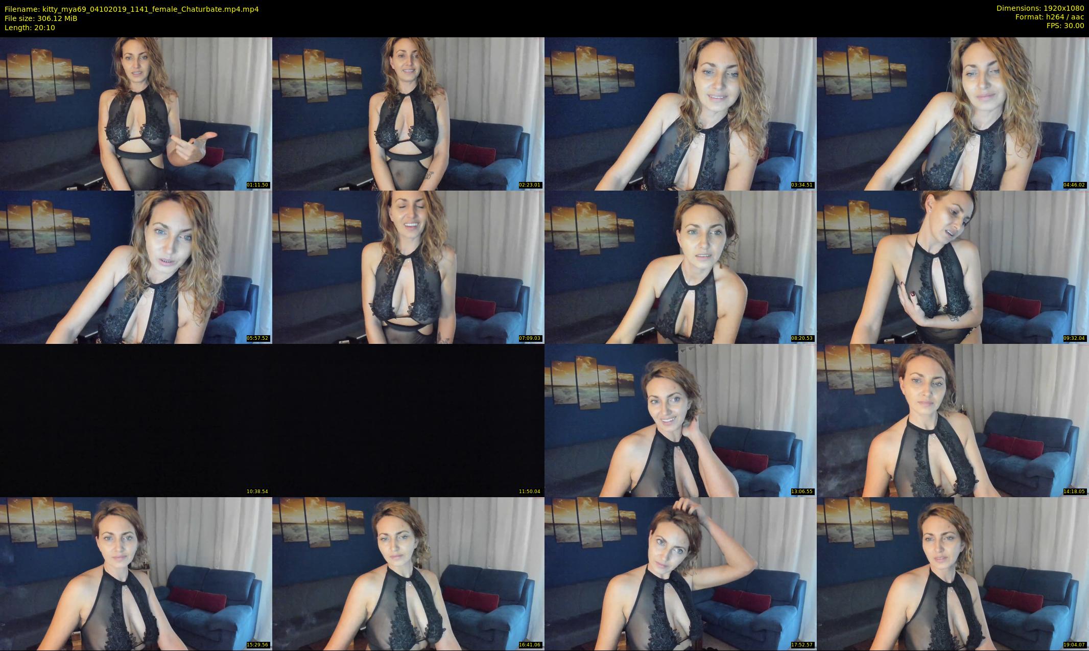 kitty_mya69 — 21 minute Chaturbate female cam show recording, 1080p, Oct 4, 2019
