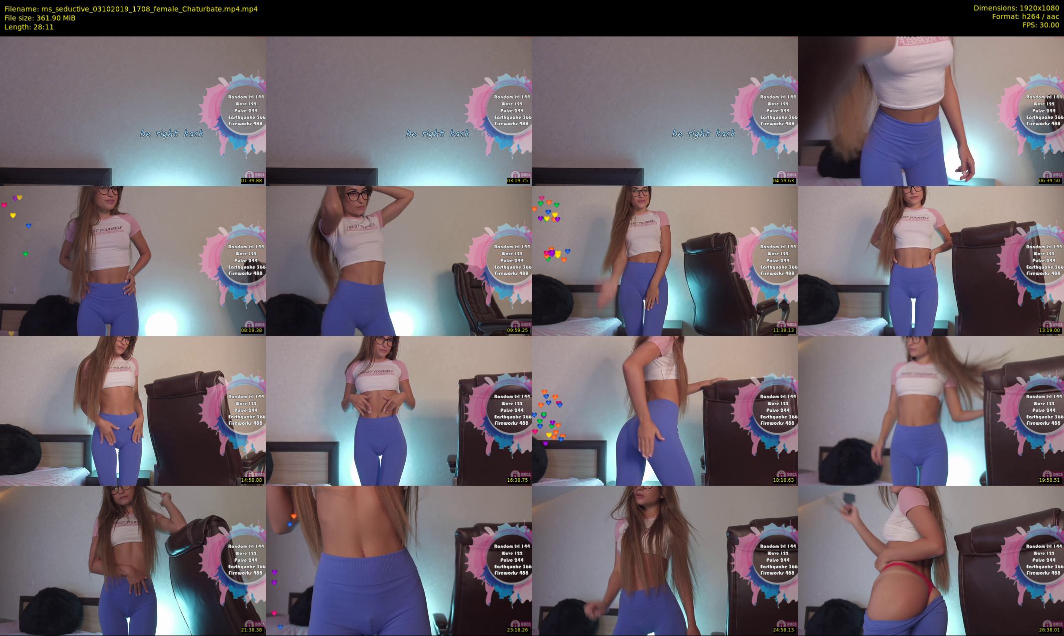 ms_seductive — 29 minute Chaturbate female cam show recording, 1080p, Oct 3, 2019
