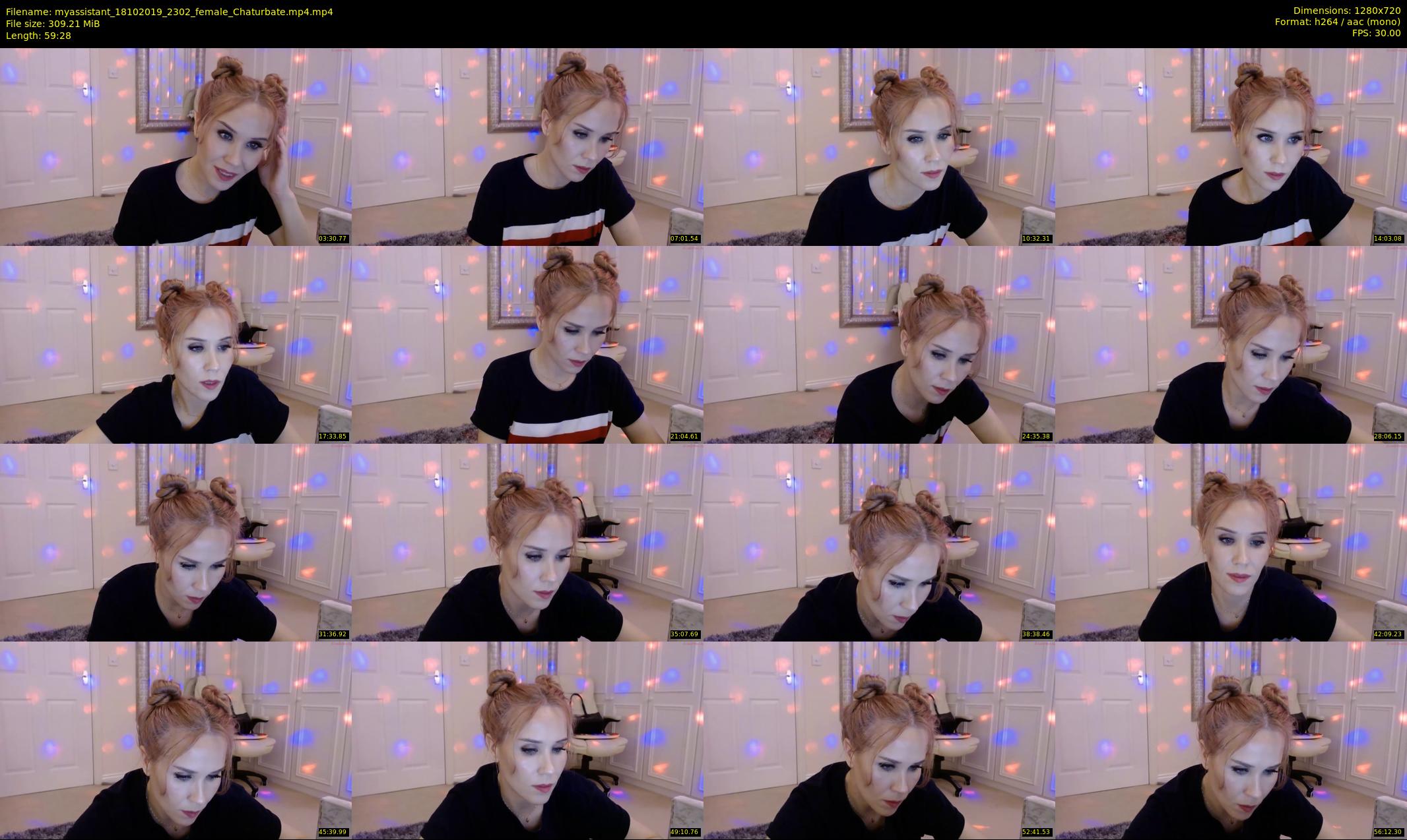myassistant — 60 minute Chaturbate female cam show recording, 720p, Oct 18, 2019
