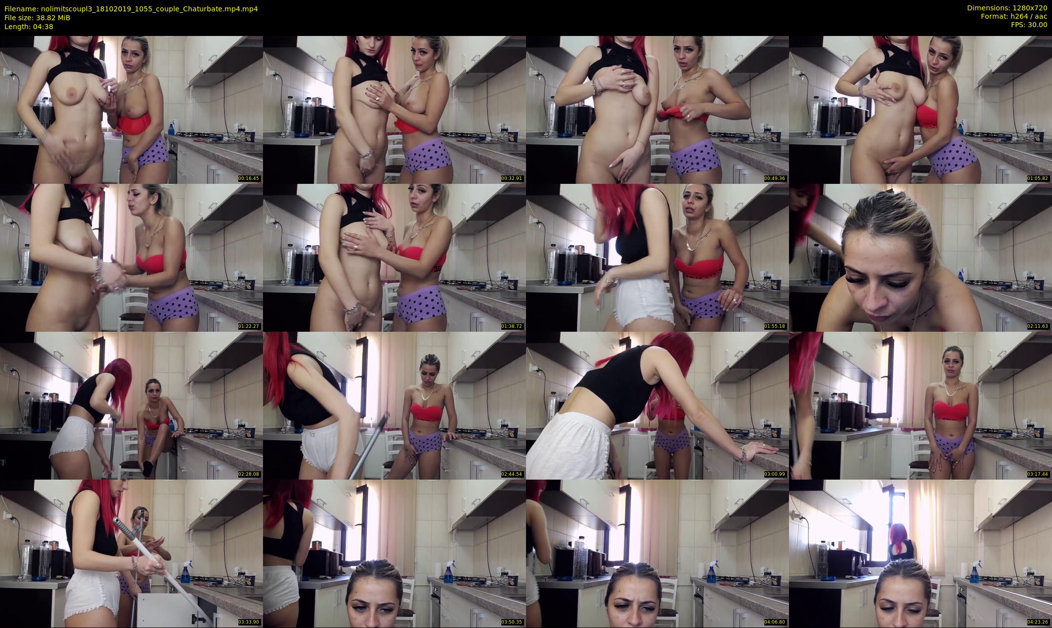 nolimitscoupl3 — 5 minute Chaturbate couple cam show recording, 720p, Oct 18, 2019