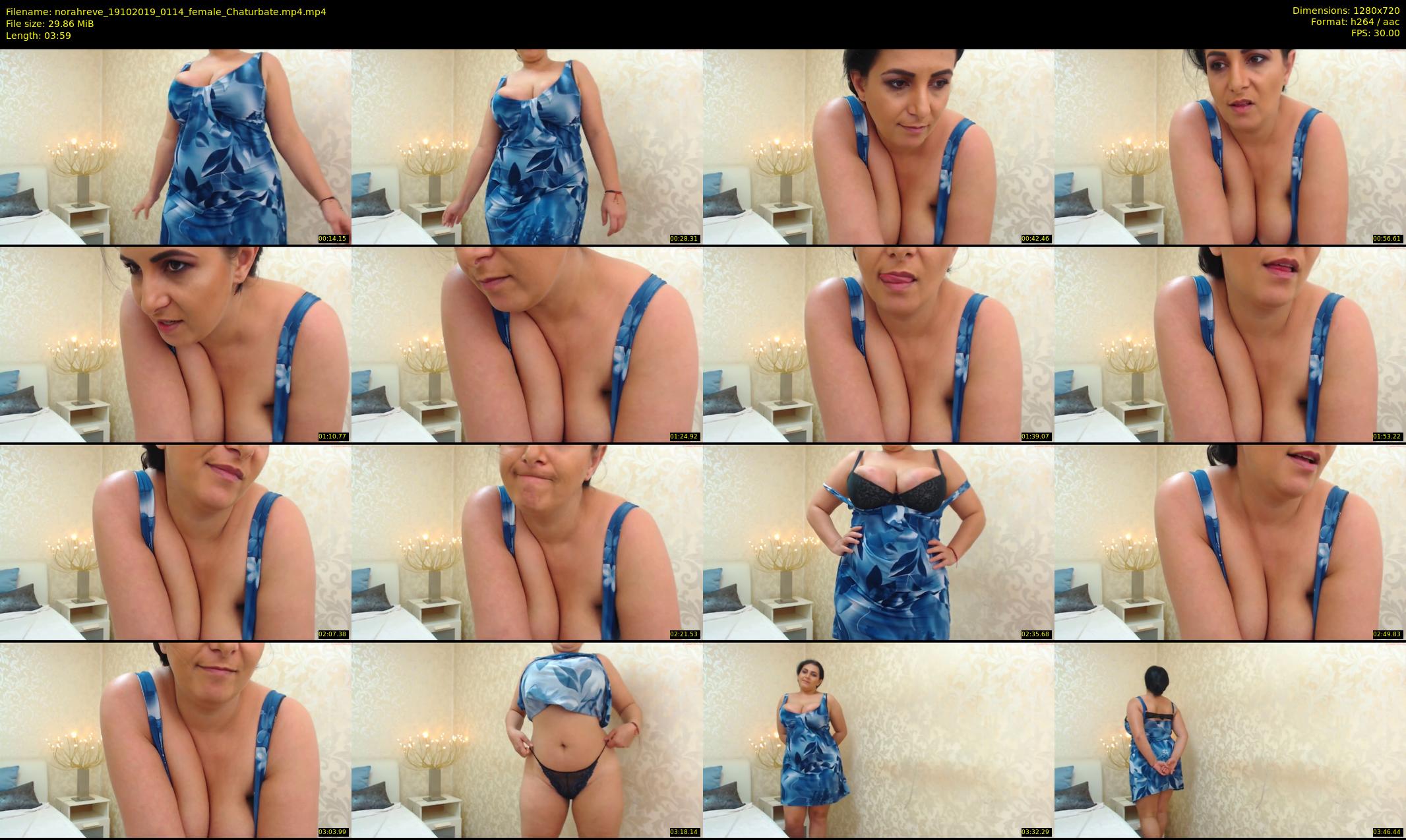 norahreve — 4 minute Chaturbate female cam show recording, 720p, Oct 19, 2019