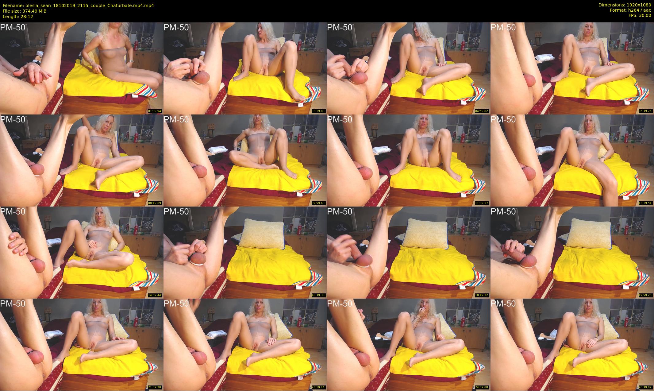 olesia_sean — 29 minute Chaturbate couple cam show recording, 1080p, Oct 18, 2019
