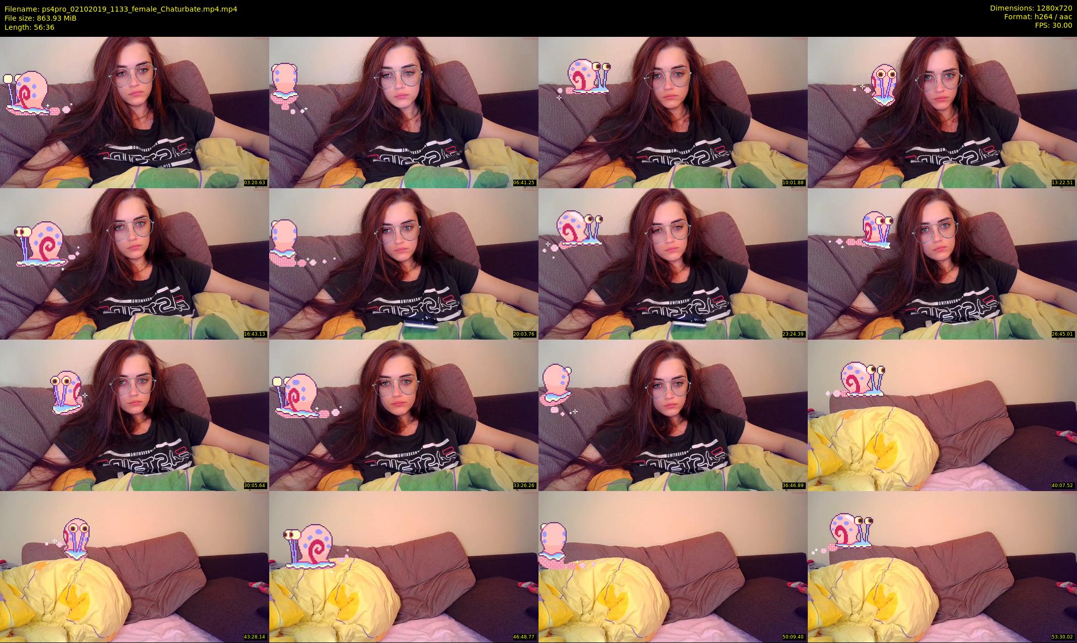 ps4pro — 57 minute Chaturbate female cam show recording, 720p, Oct 2, 2019