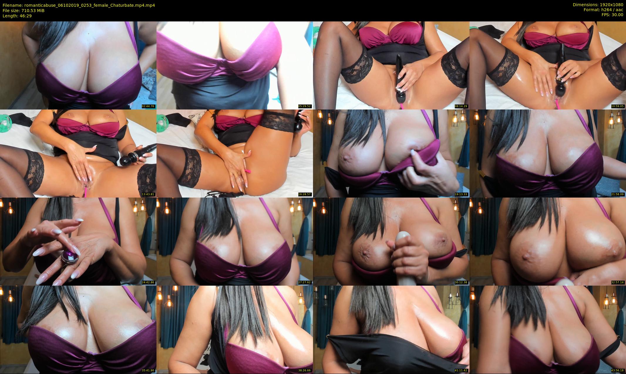 romanticabuse — 47 minute Chaturbate female cam show recording, 1080p, Oct 6, 2019