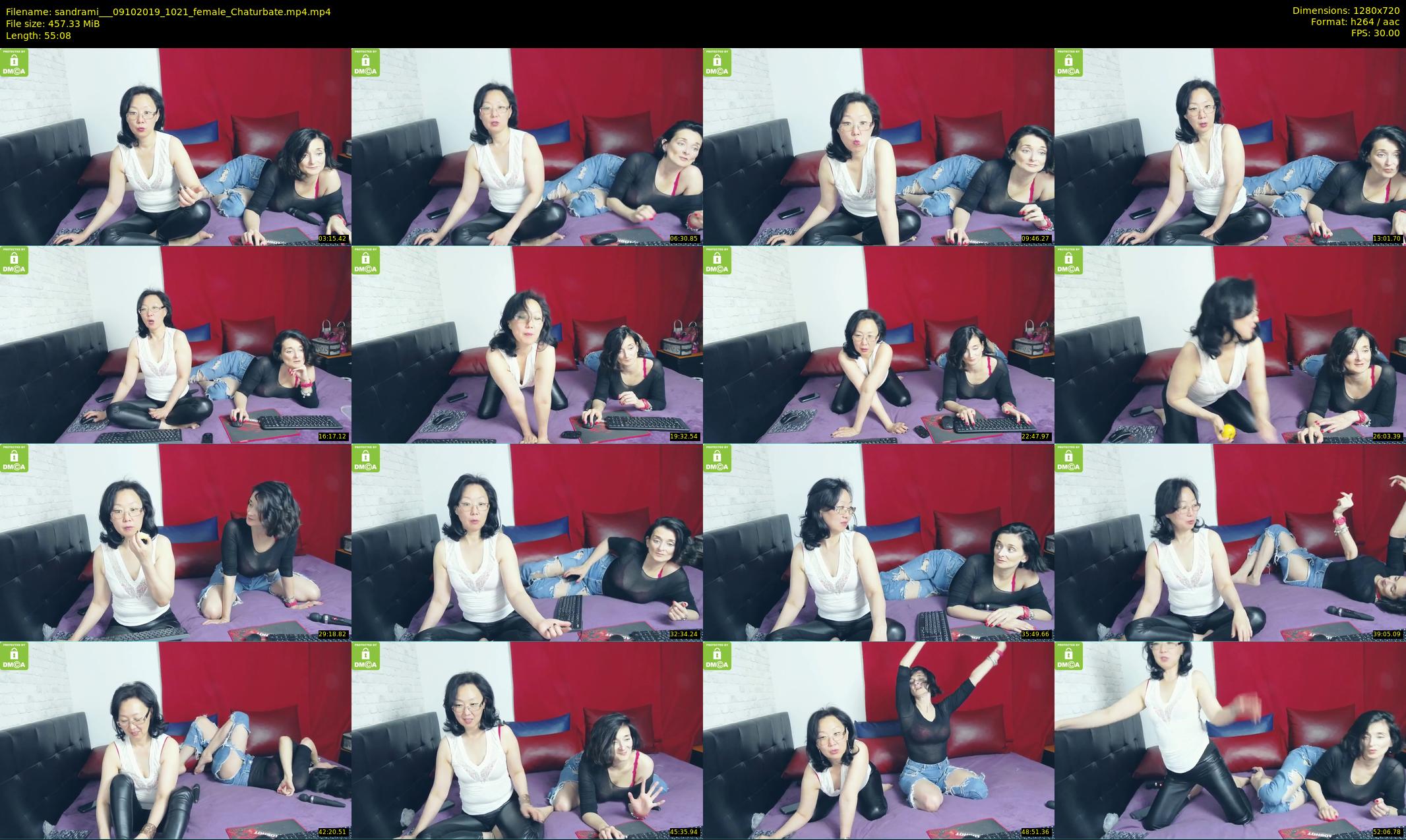 sandrami__ — 56 minute Chaturbate female cam show recording, 720p, Oct 9, 2019