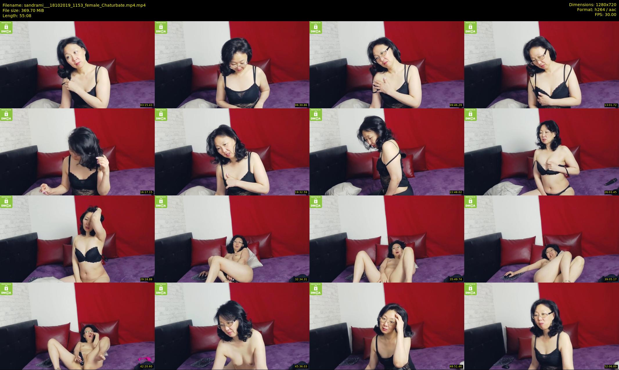 sandrami__ — 56 minute Chaturbate female cam show recording, 720p, Oct 18, 2019