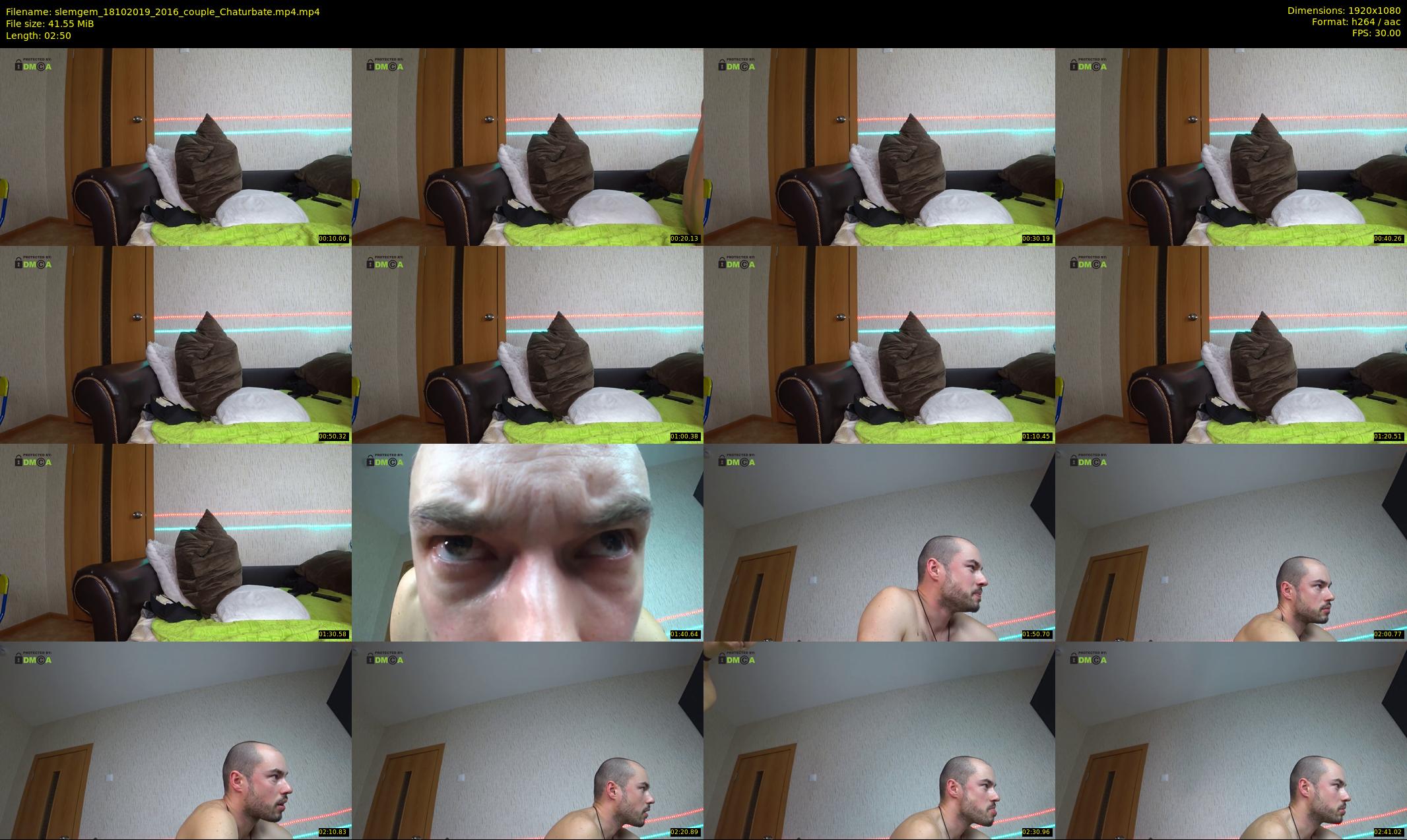 slemgem — 3 minute Chaturbate couple cam show recording, 1080p, Oct 18, 2019