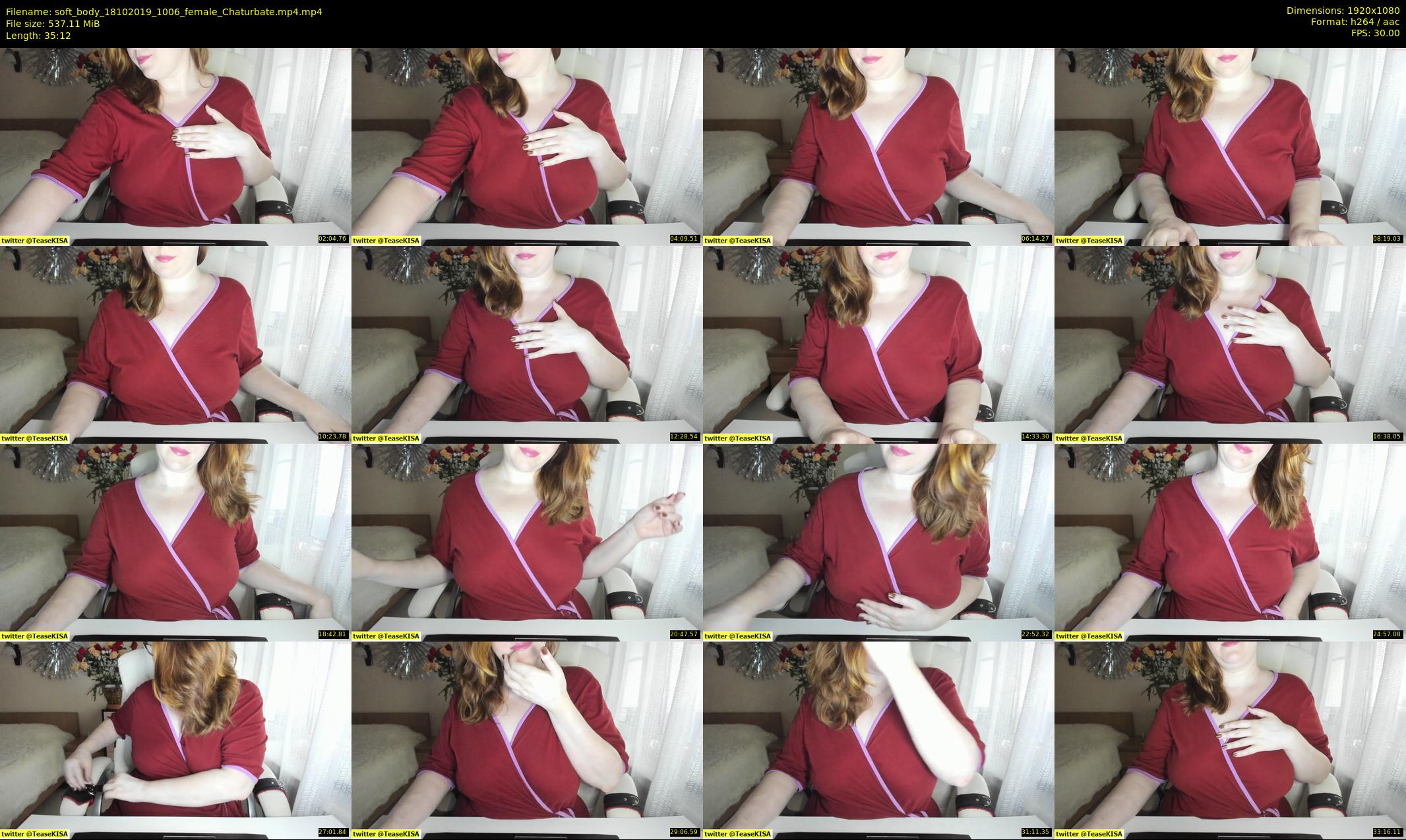 soft_body — 36 minute Chaturbate female cam show recording, 1080p, Oct 18, 2019