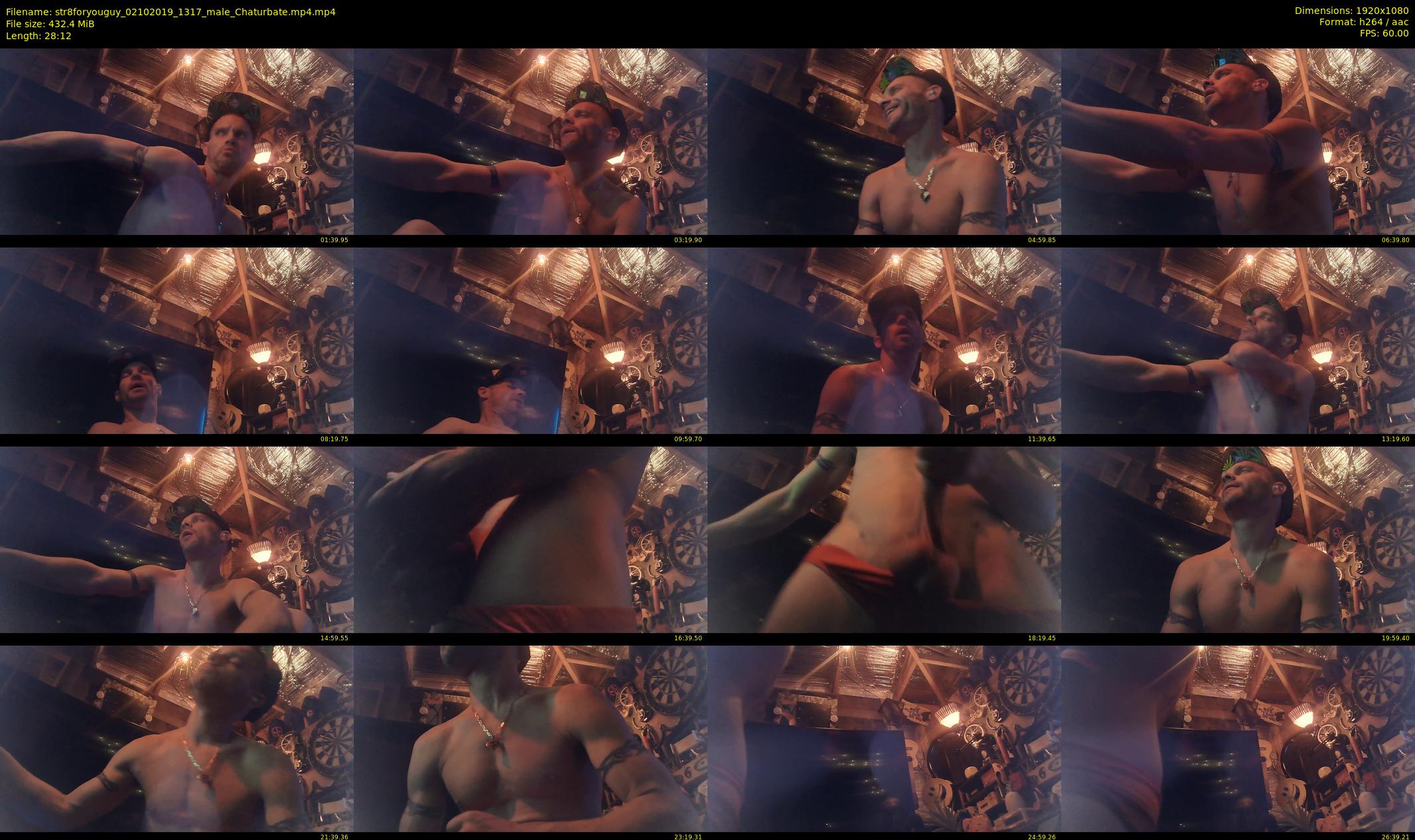 str8foryouguy — 29 minute Chaturbate male cam show recording, 1080p, Oct 2, 2019