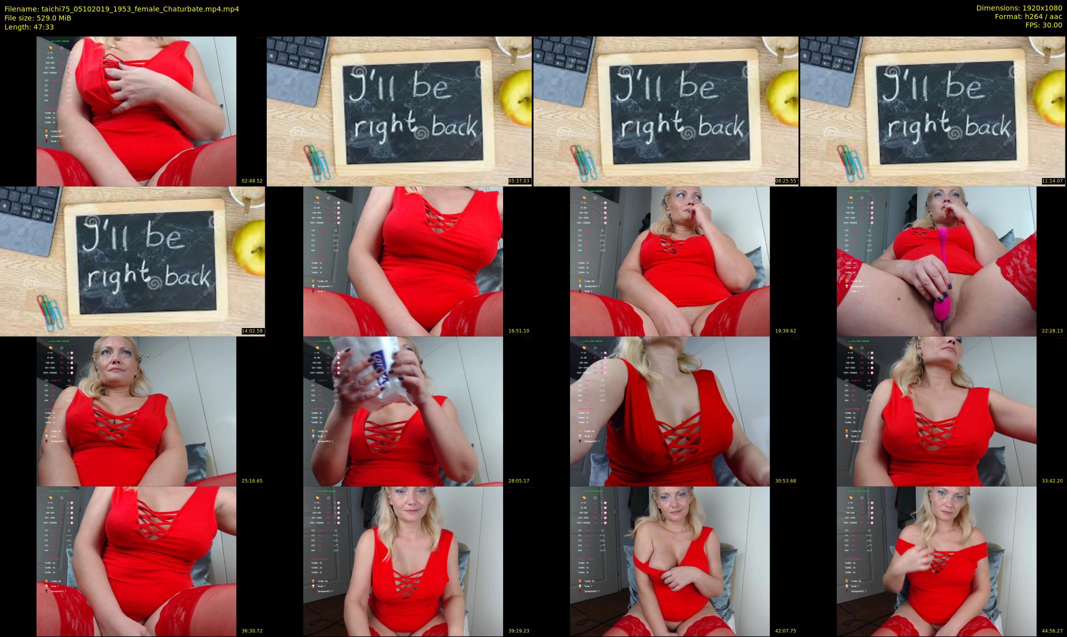 taichi75 — 48 minute Chaturbate female cam show recording, 1080p, Oct 5, 2019
