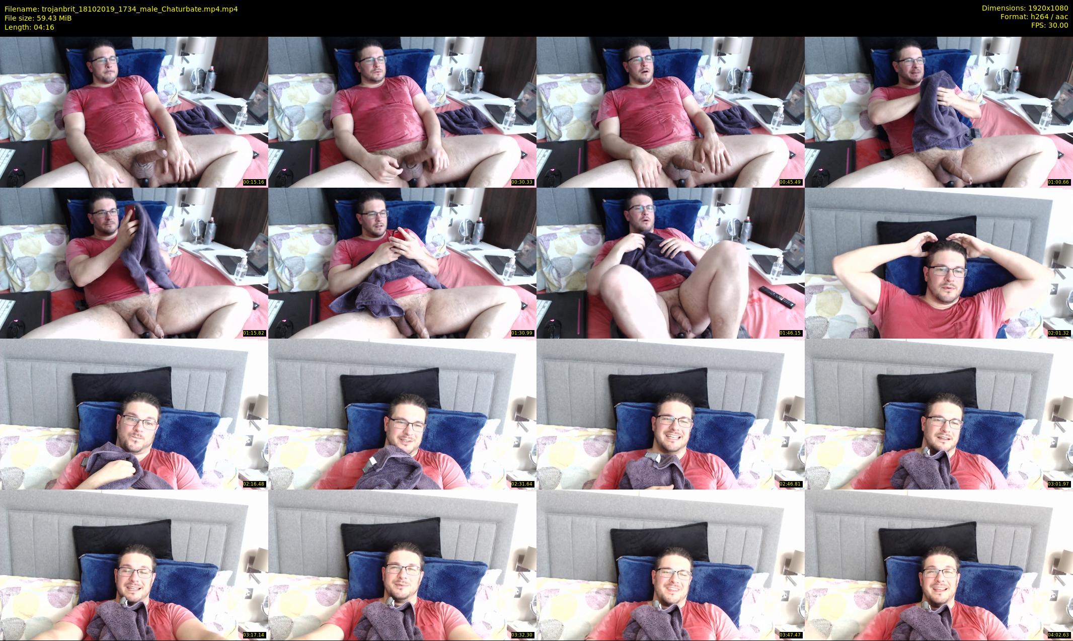 trojanbrit — 5 minute Chaturbate male cam show recording, 1080p, Oct 18, 2019