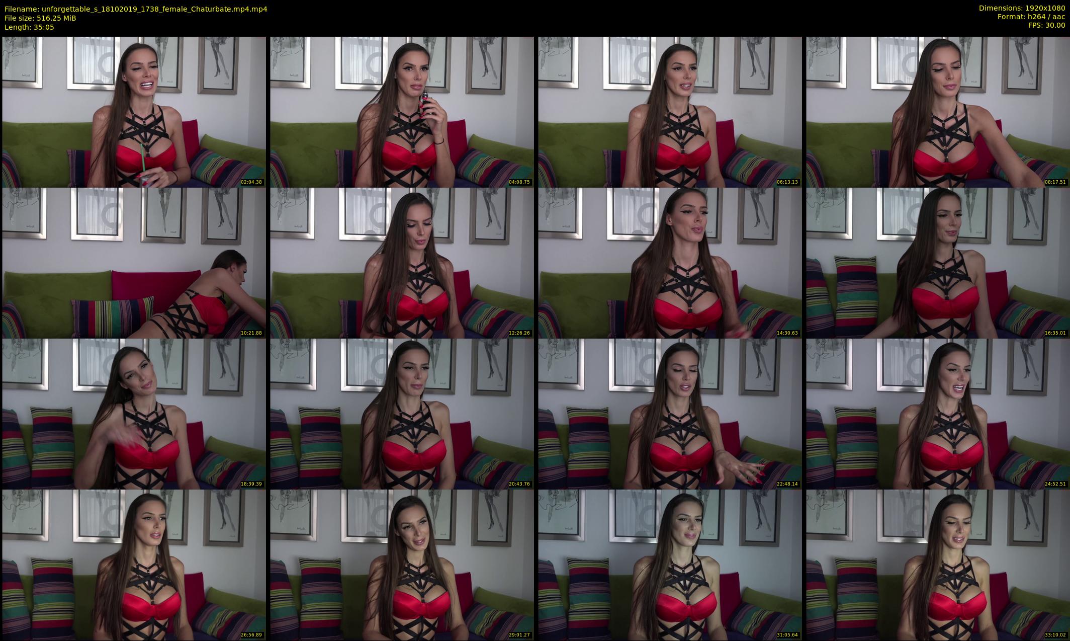 unforgettable_s — 36 minute Chaturbate female cam show recording, 1080p, Oct 18, 2019