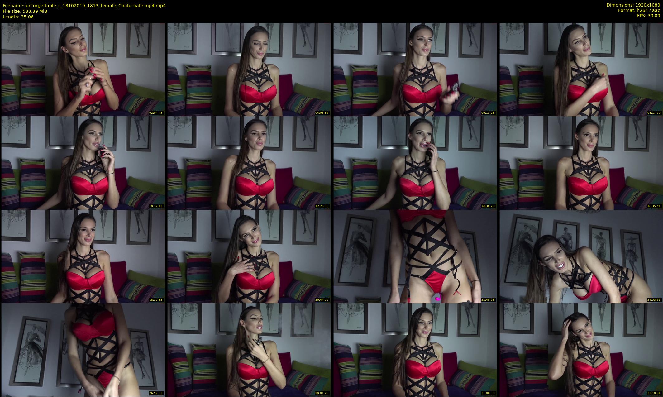unforgettable_s — 36 minute Chaturbate female cam show recording, 1080p, Oct 18, 2019