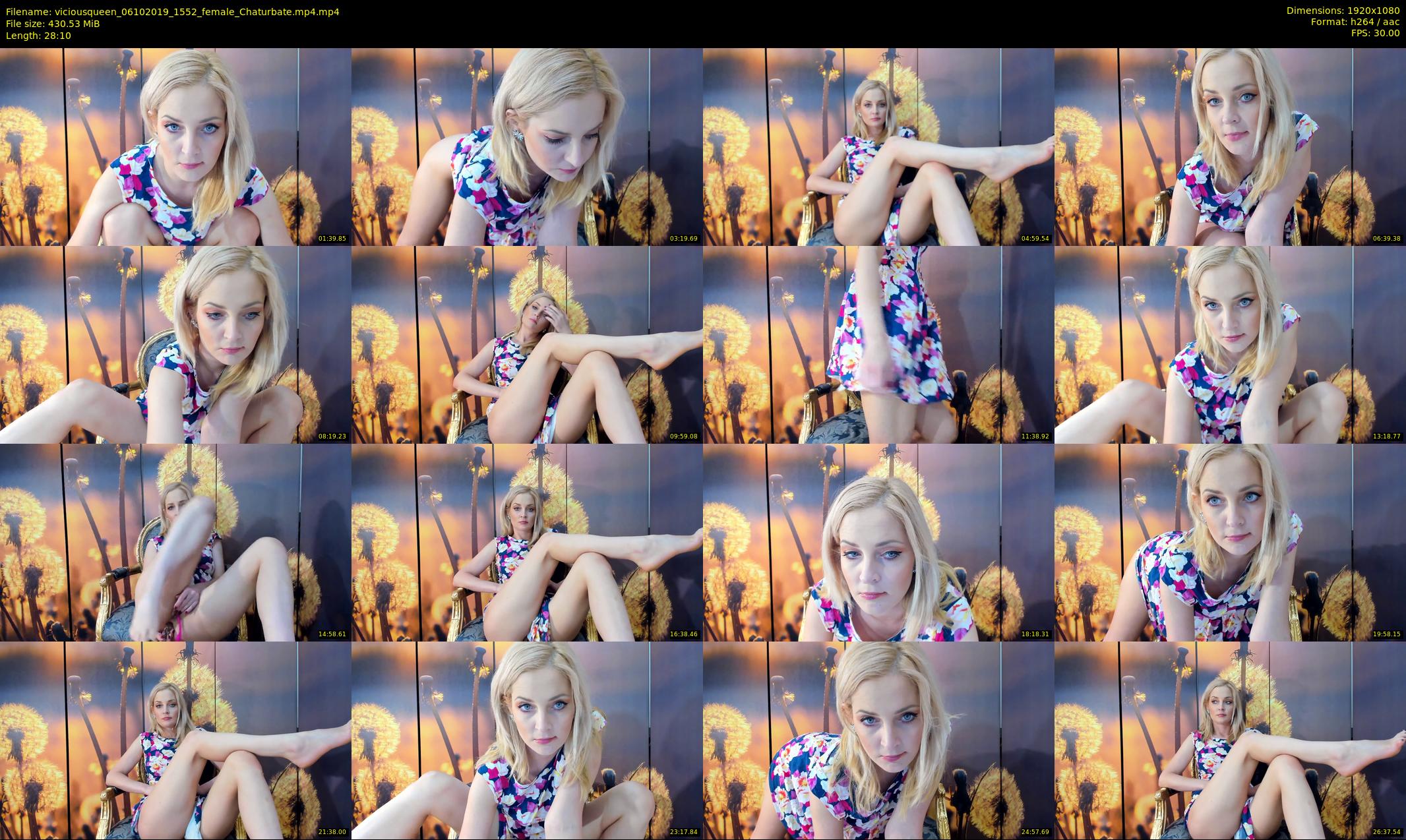 viciousqueen — 29 minute Chaturbate female cam show recording, 1080p, Oct 6, 2019