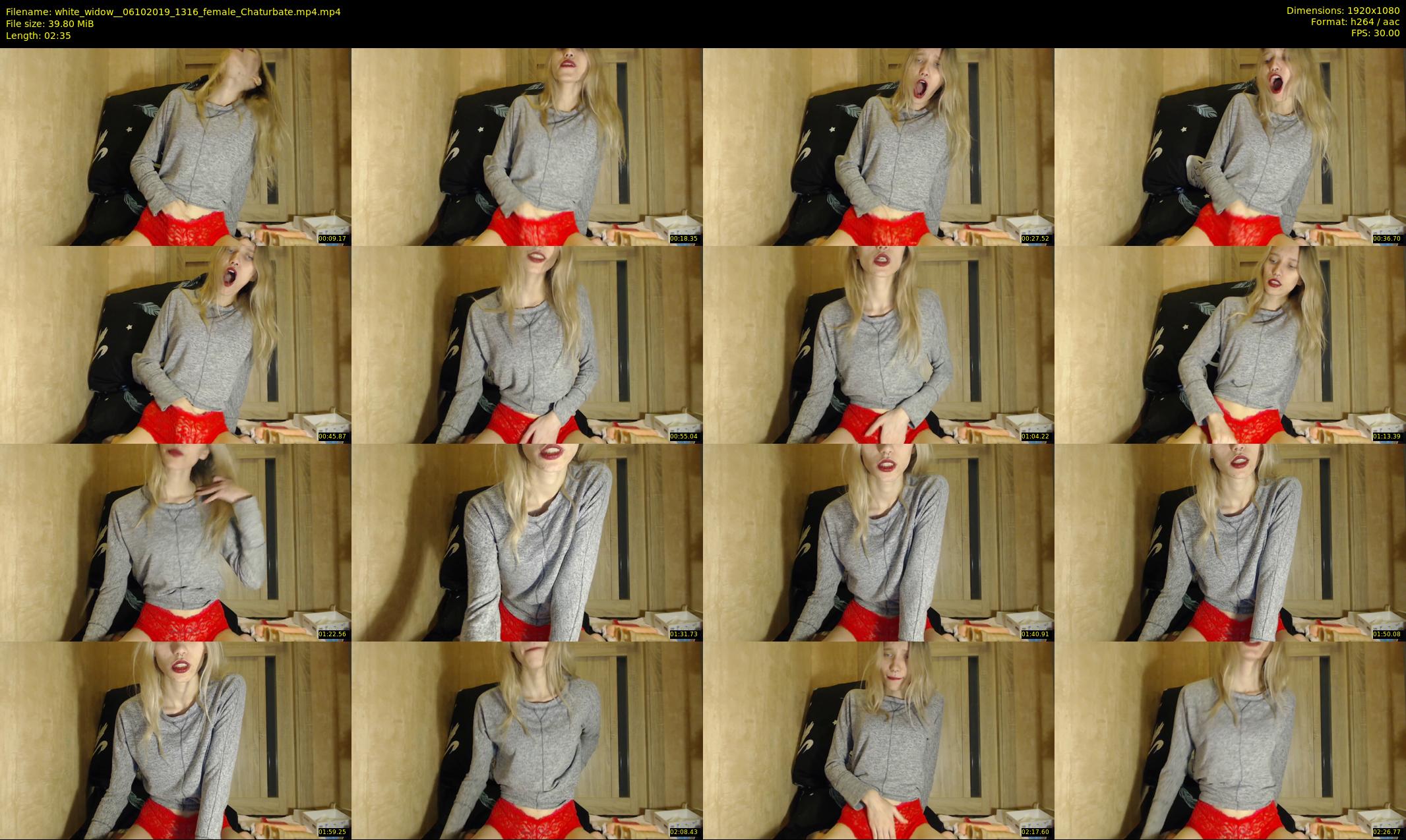 white_widow_ — 3 minute Chaturbate female cam show recording, 1080p, Oct 6, 2019