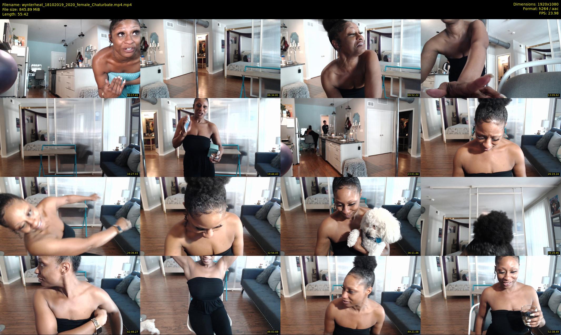 wynterheat — 56 minute Chaturbate female cam show recording, 1080p, Oct 18, 2019