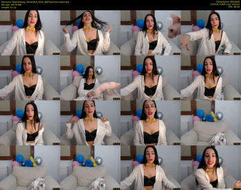 RubinRosey — 12 minute MyFreeCams cam show recording, 480p, Oct 19, 2019