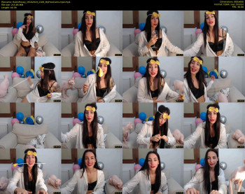 RubinRosey — 45 minute MyFreeCams cam show recording, 480p, Oct 19, 2019
