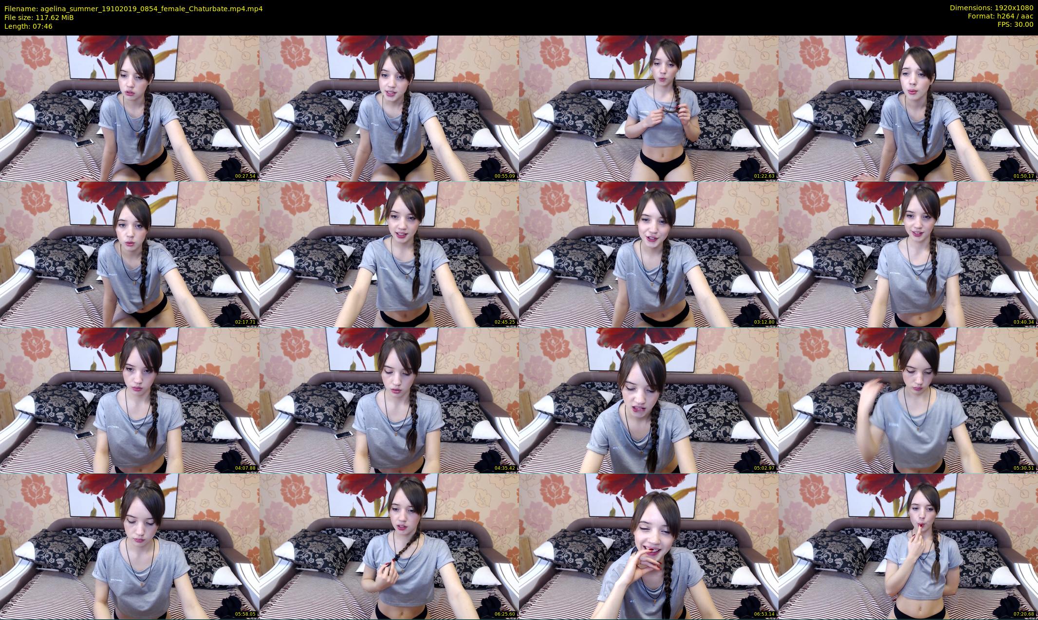 agelina_summer — 8 minute Chaturbate female cam show recording, 1080p, Oct 19, 2019