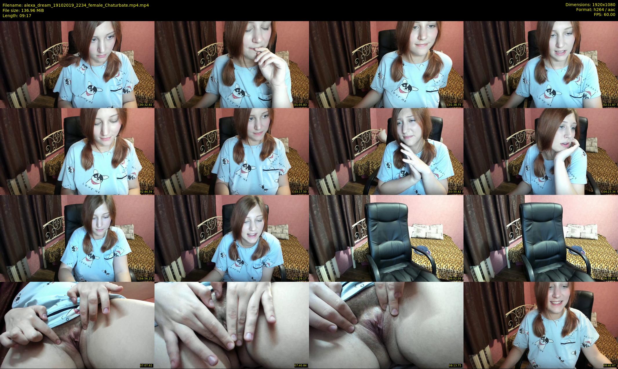alexa_dream — 10 minute Chaturbate female cam show recording, 1080p, Oct 19, 2019