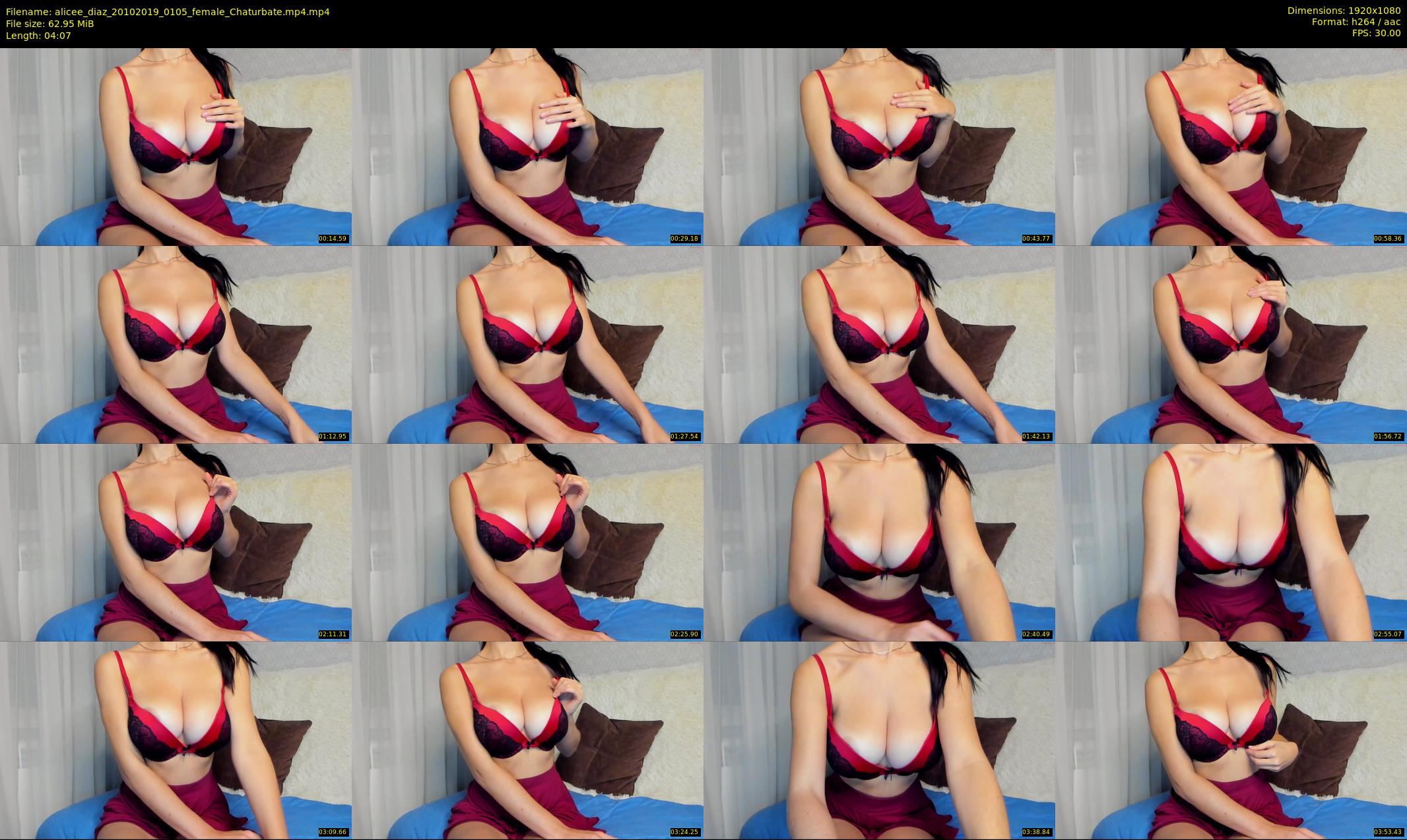 alicee_diaz — 5 minute Chaturbate female cam show recording, 1080p, Oct 20, 2019