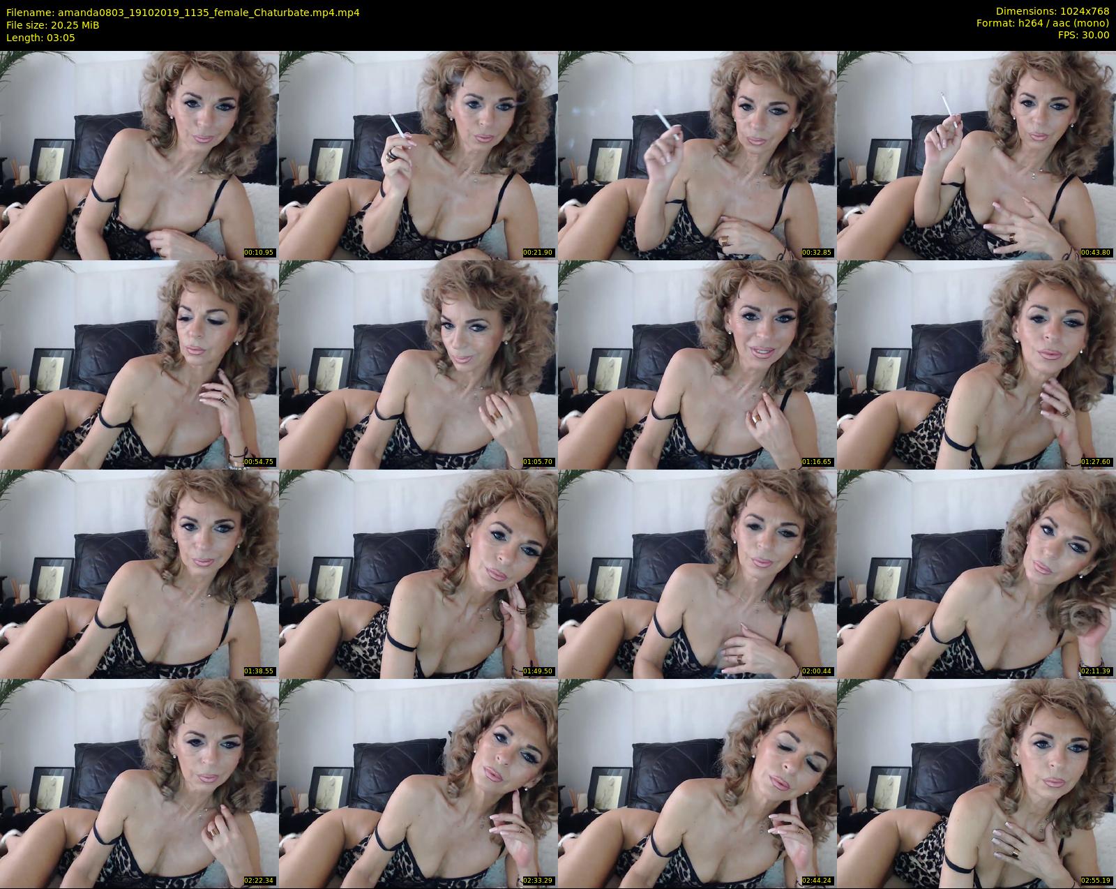 amanda0803 — 4 minute Chaturbate female cam show recording, 720p, Oct 19, 2019