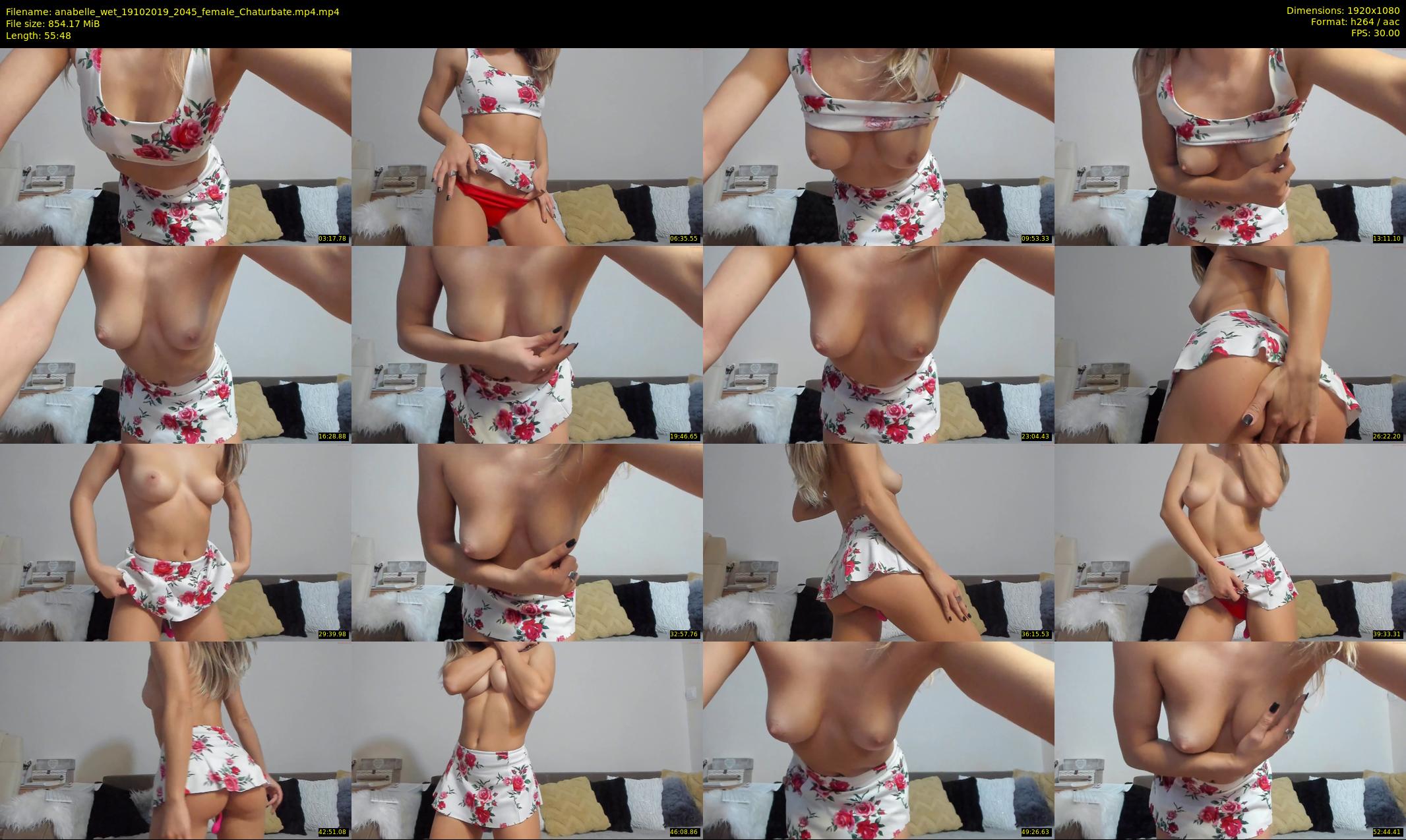 anabelle_wet — 56 minute Chaturbate female cam show recording, 1080p, Oct 19, 2019