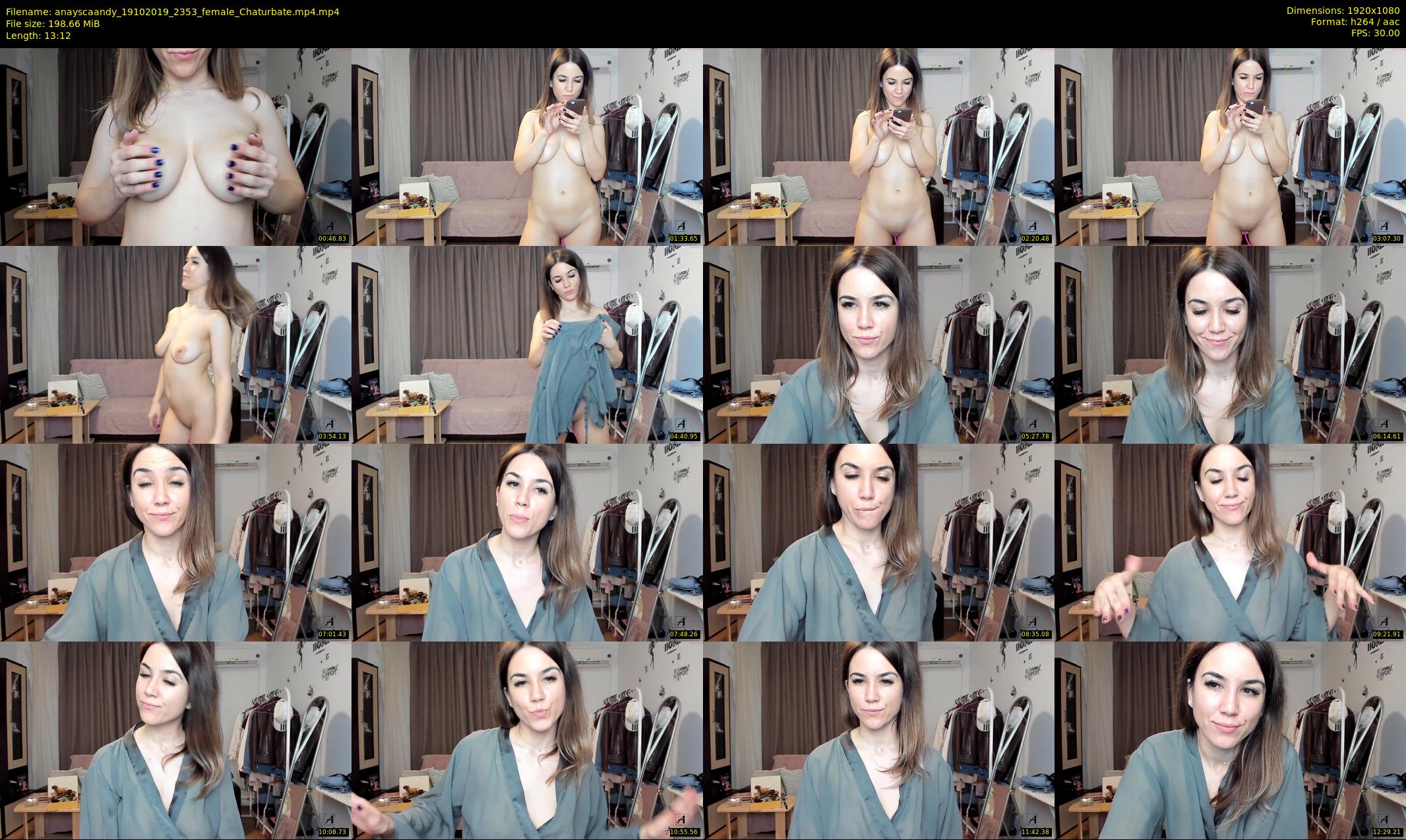 anayscaandy — 14 minute Chaturbate female cam show recording, 1080p, Oct 19, 2019