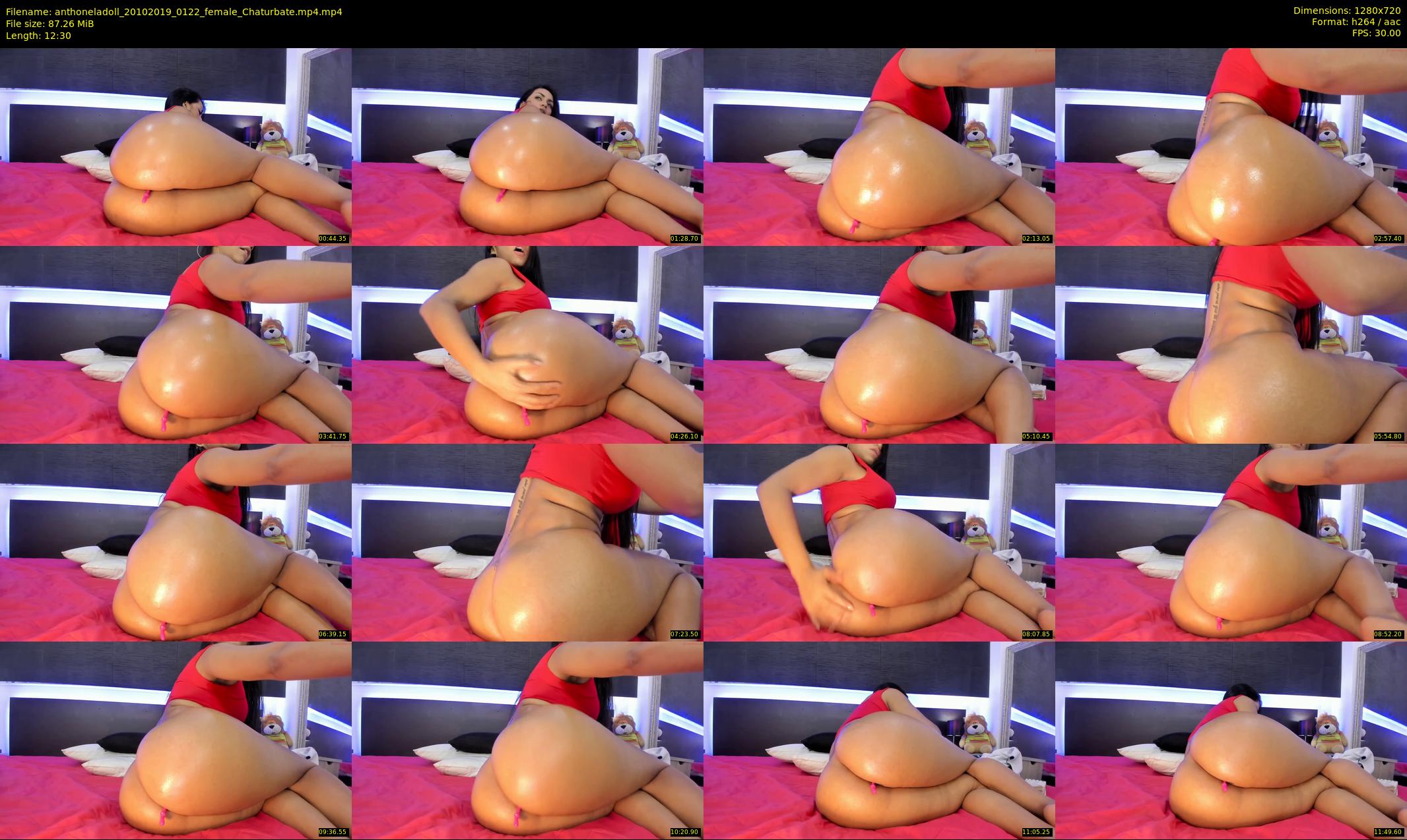 anthoneladoll — 13 minute Chaturbate female cam show recording, 720p, Oct 20, 2019