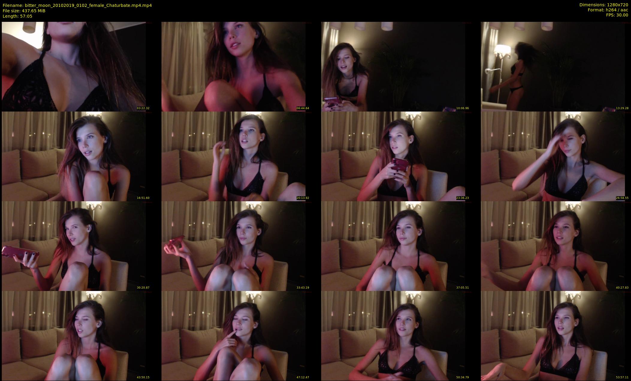bitter_moon — 58 minute Chaturbate female cam show recording, 720p, Oct 20, 2019