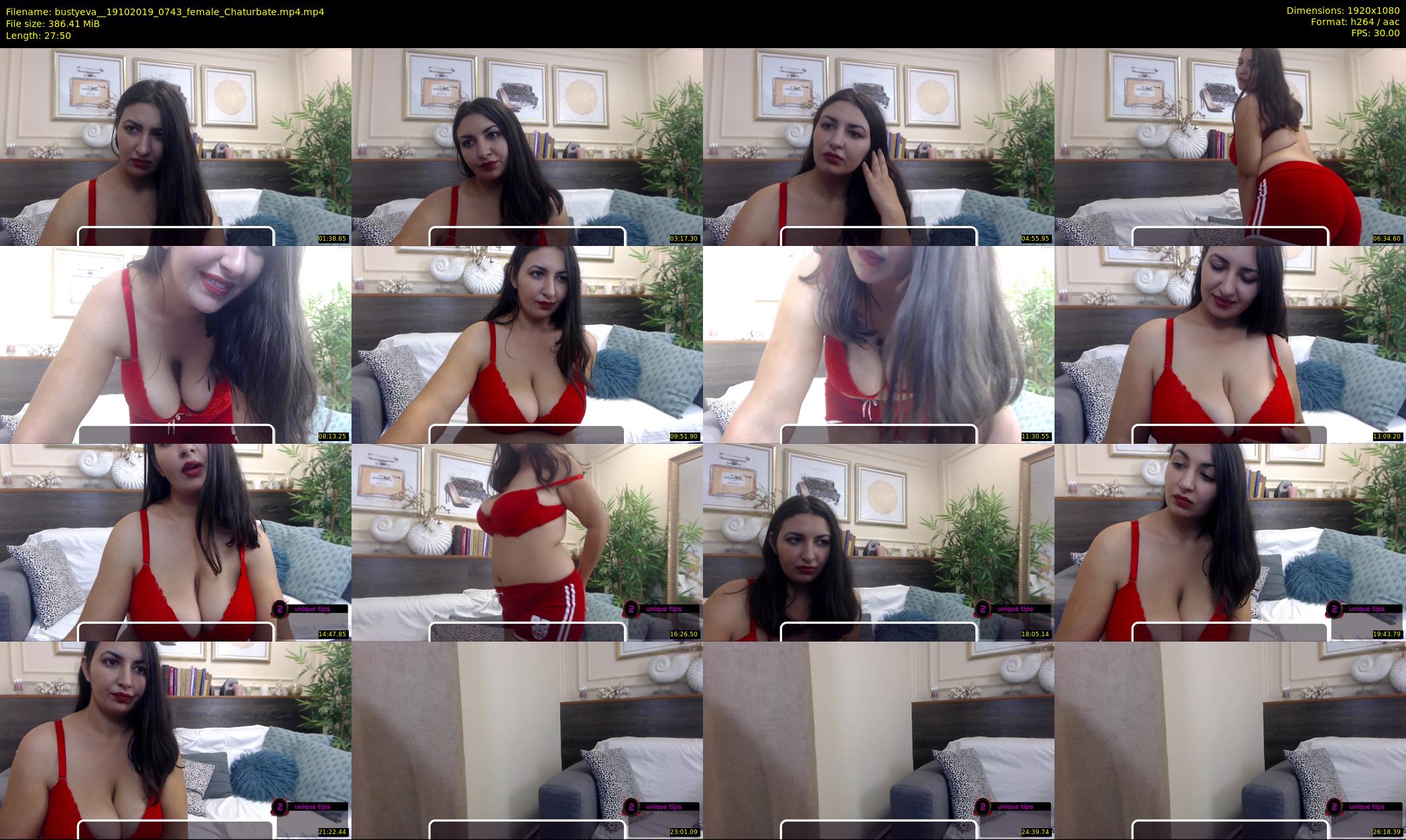 bustyeva_ — 28 minute Chaturbate female cam show recording, 1080p, Oct 19, 2019