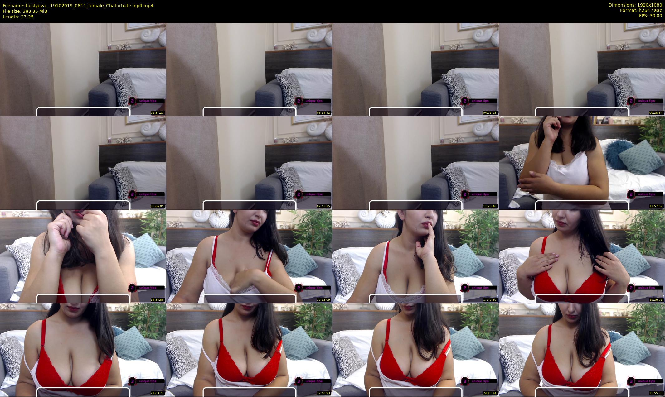 bustyeva_ — 28 minute Chaturbate female cam show recording, 1080p, Oct 19, 2019