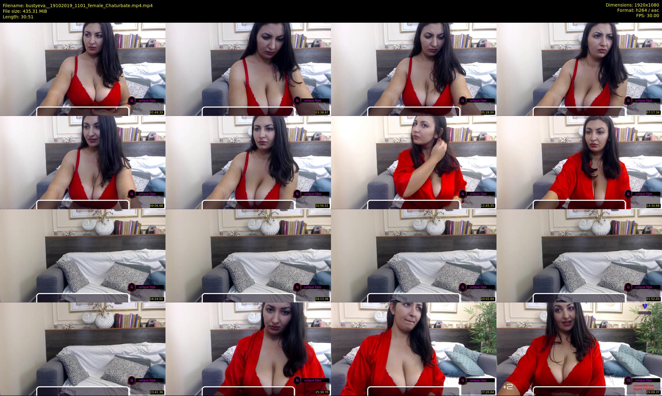 bustyeva_ — 31 minute Chaturbate female cam show recording, 1080p, Oct 19, 2019