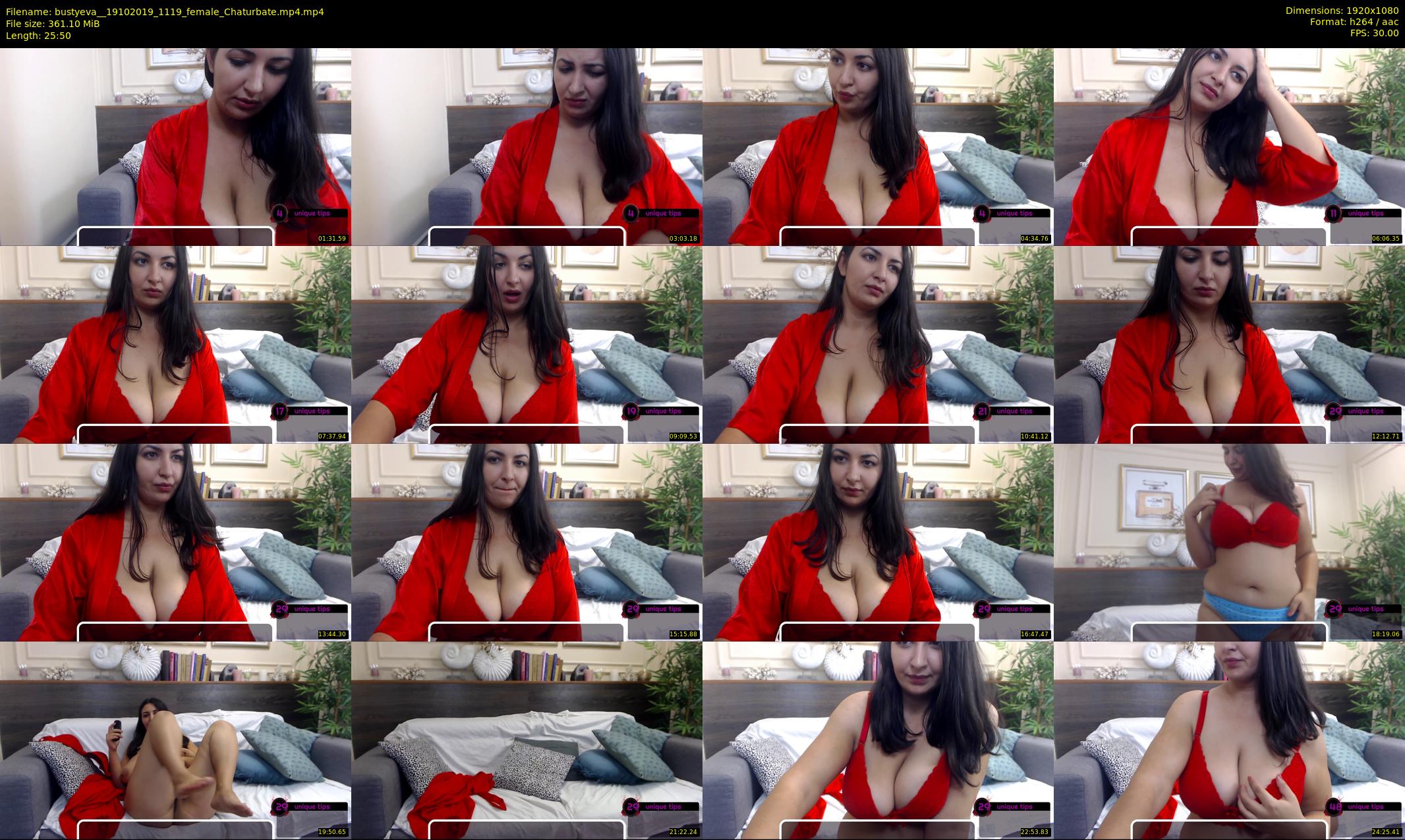 bustyeva_ — 26 minute Chaturbate female cam show recording, 1080p, Oct 19, 2019