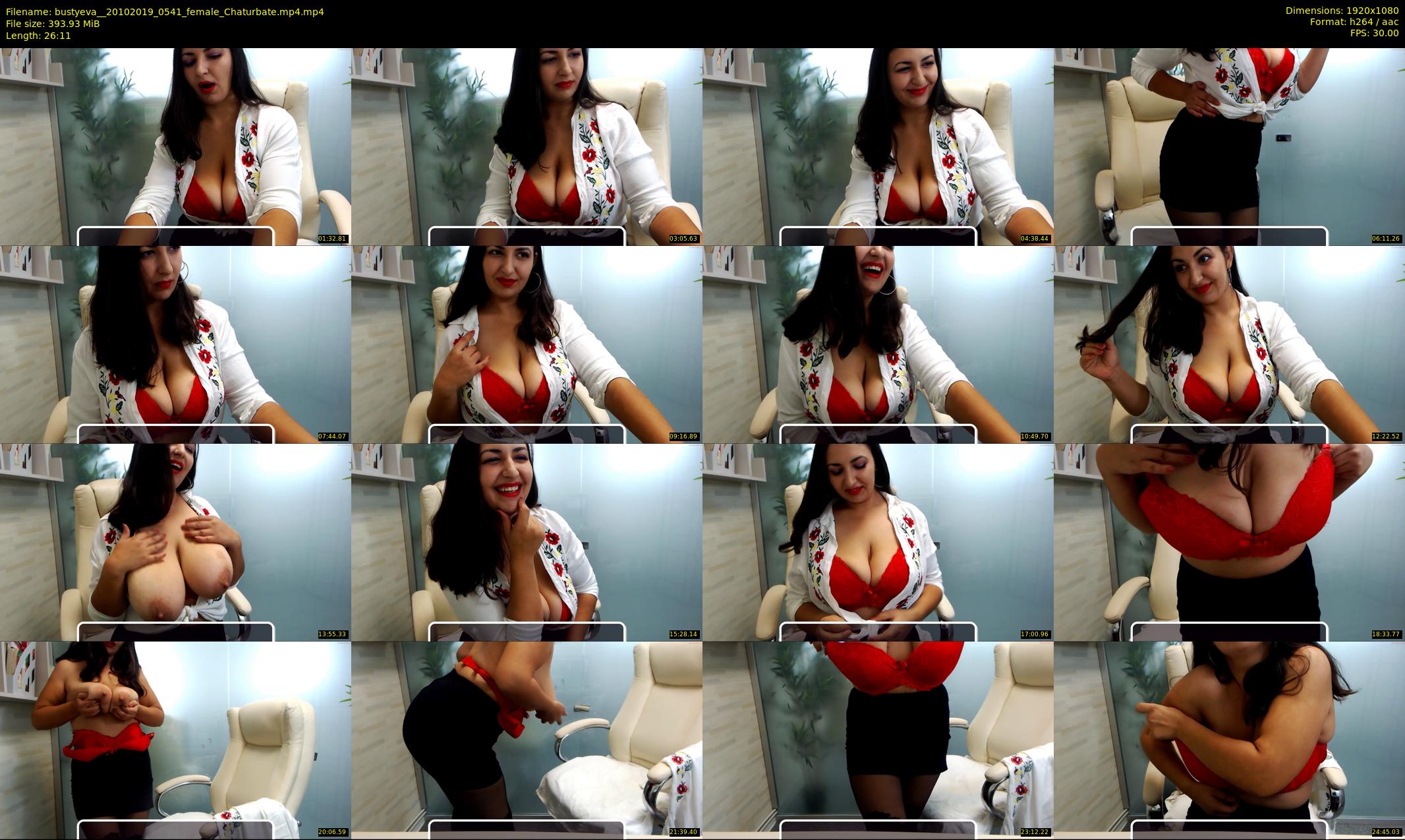bustyeva_ — 27 minute Chaturbate female cam show recording, 1080p, Oct 20, 2019