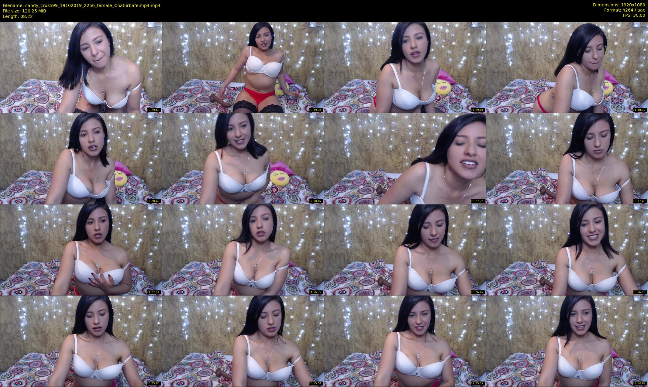candy_crush99 — 9 minute Chaturbate female cam show recording, 1080p, Oct 19, 2019