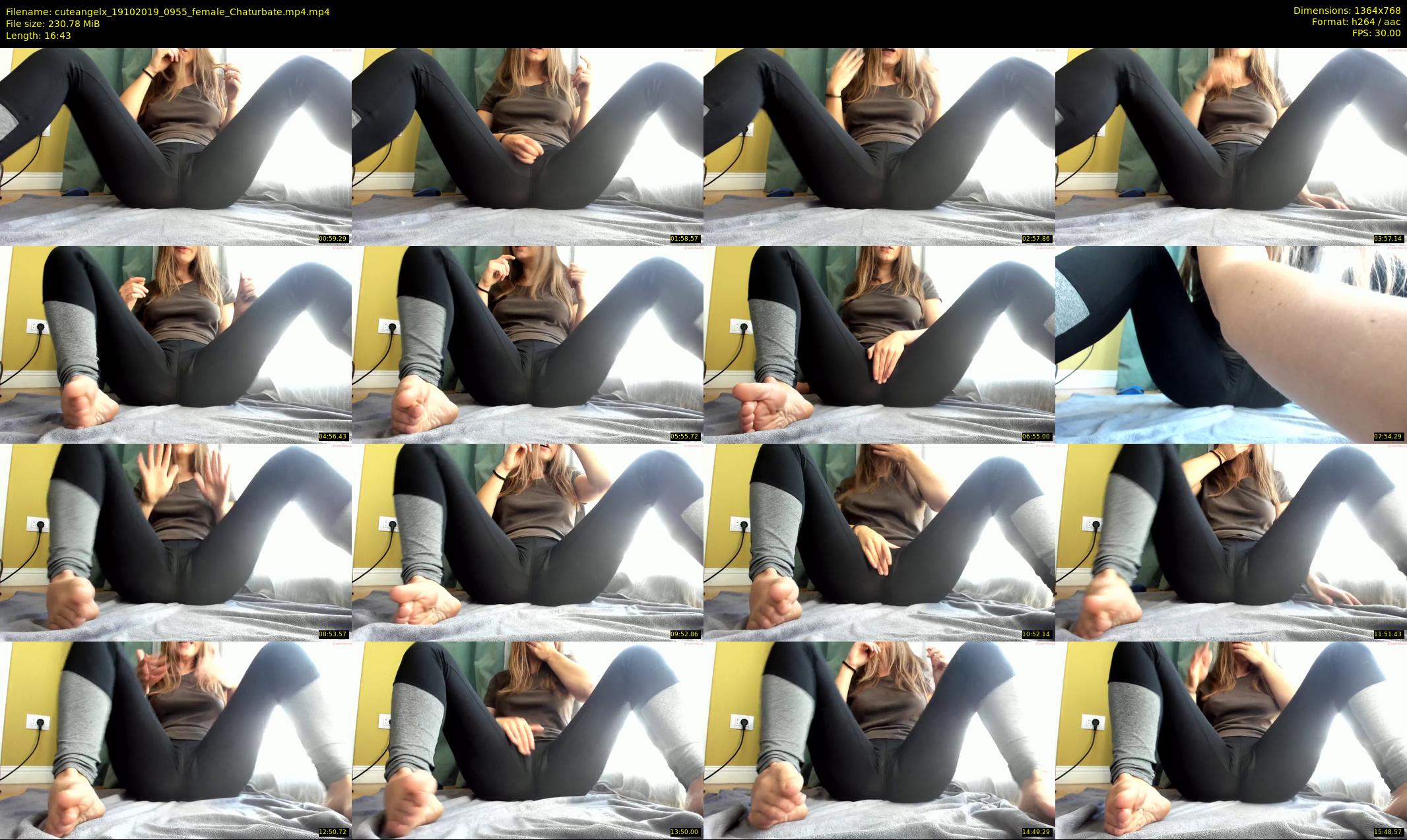 cuteangelx — 17 minute Chaturbate female cam show recording, 720p, Oct 19, 2019